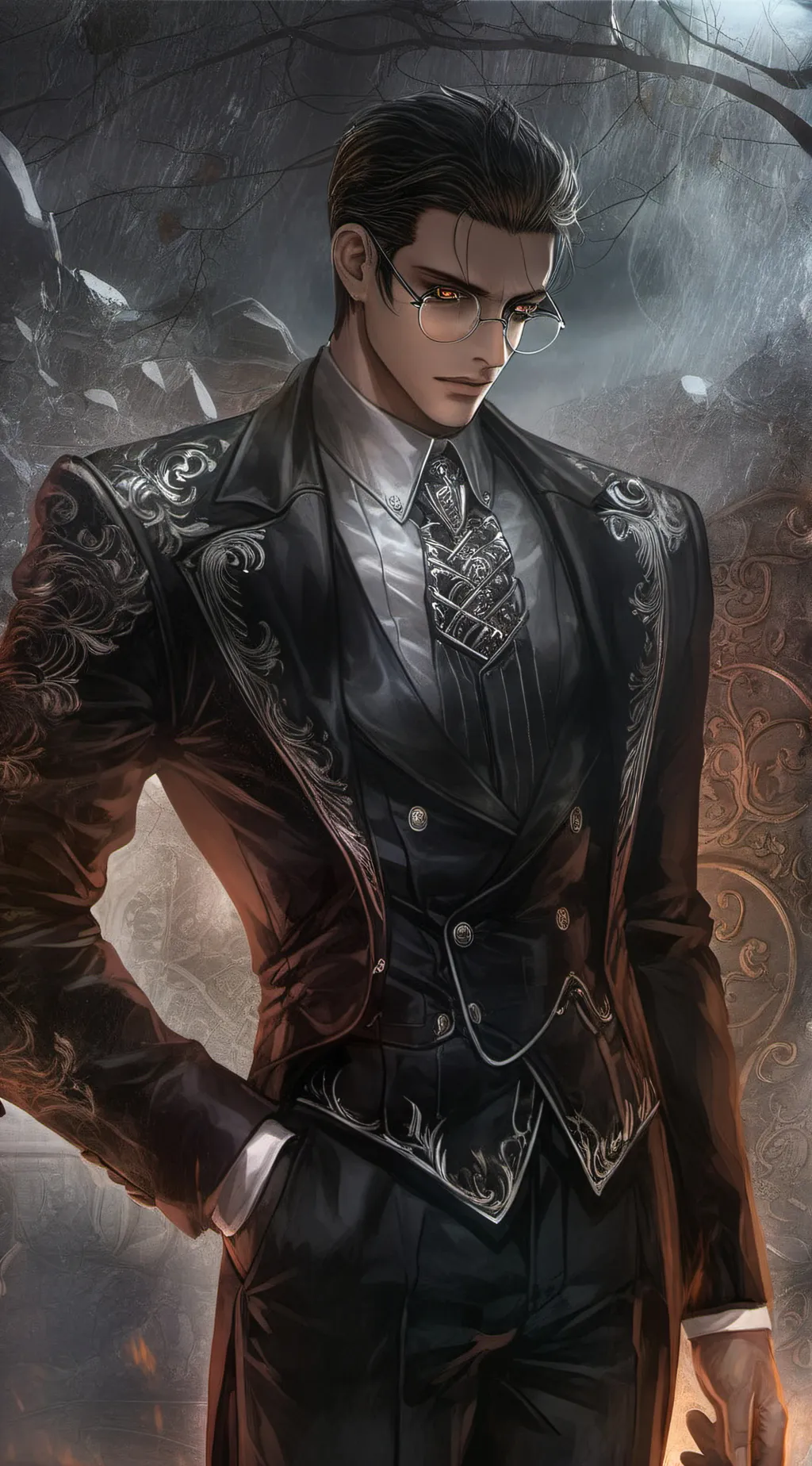 ai character: Adrean  background
