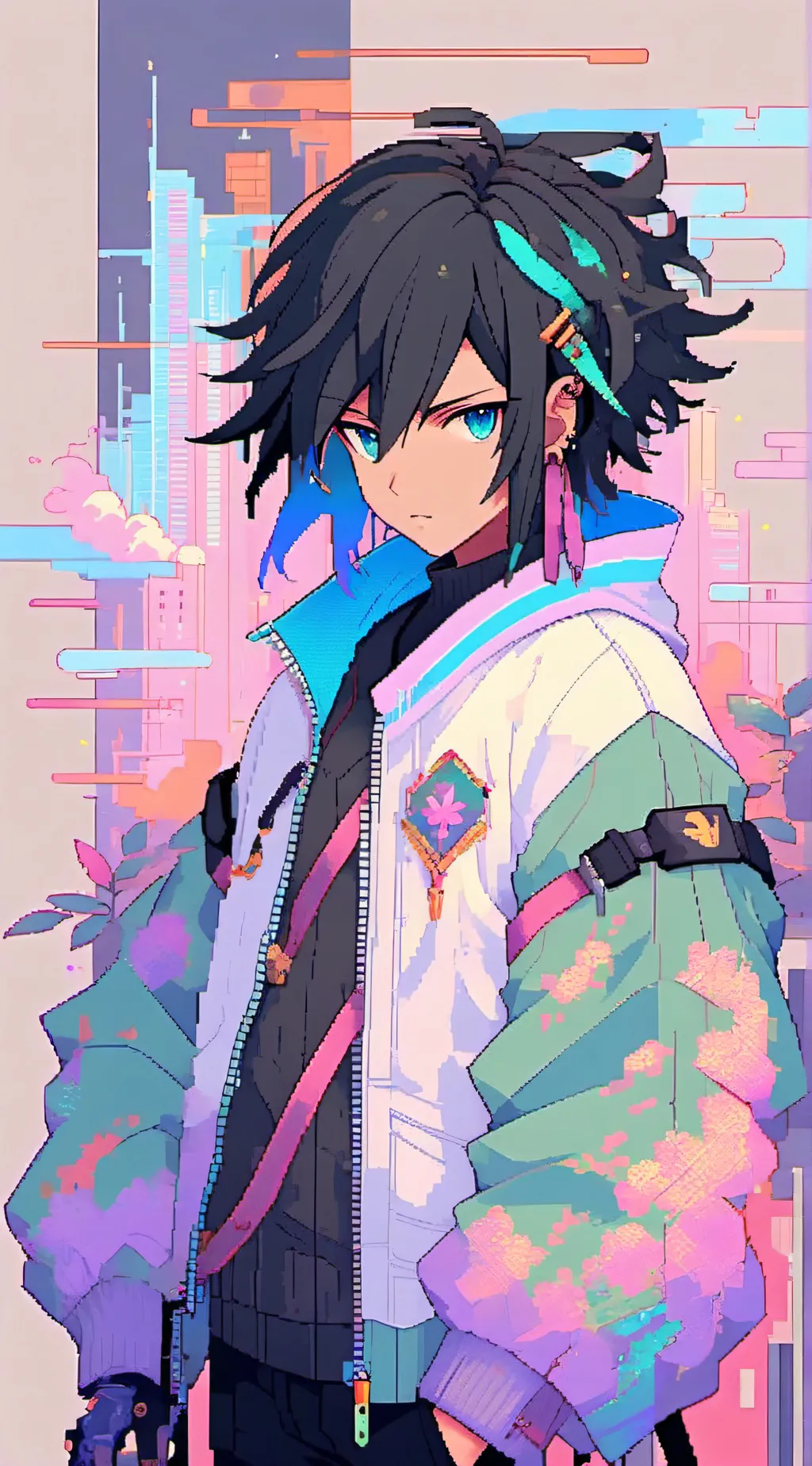 ai character: giyuu  background