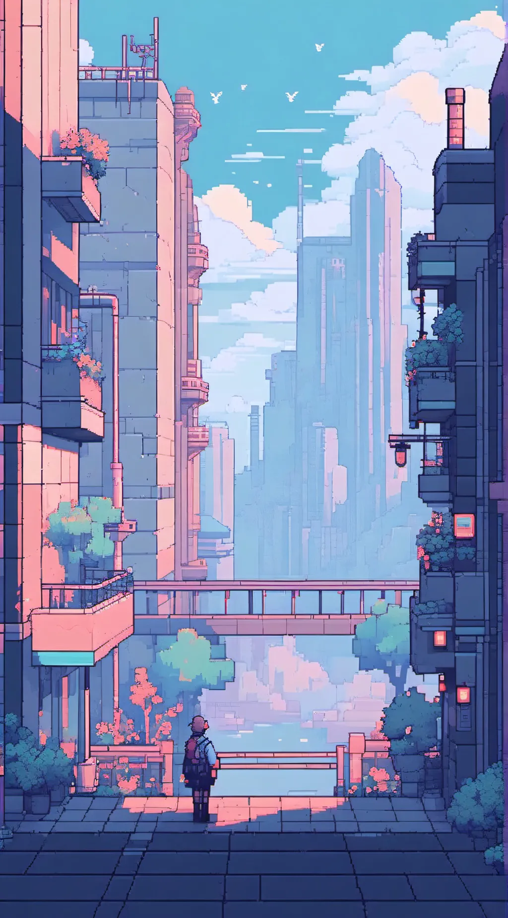 ai character: bloom 🌼 background