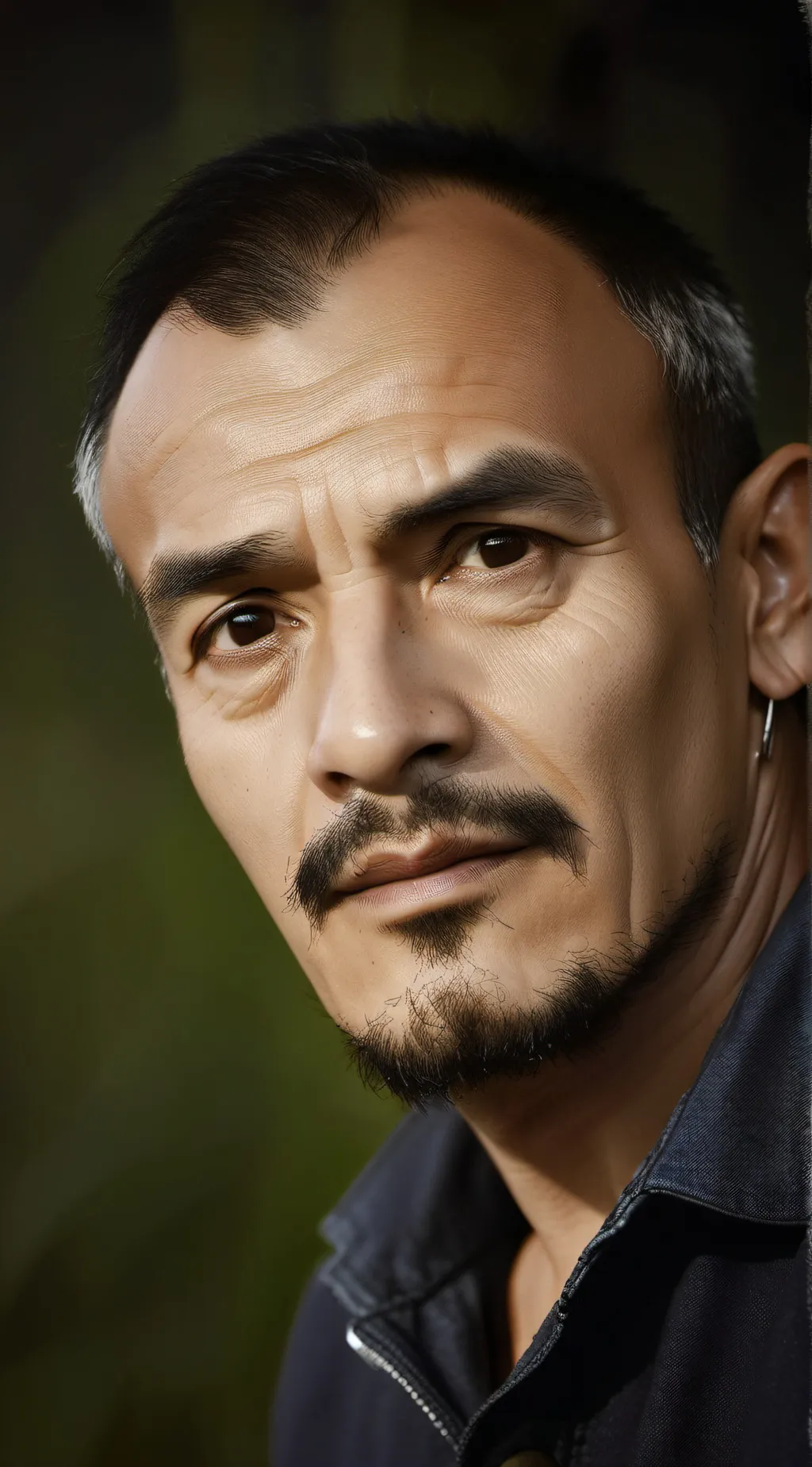 ai character: Papa.  background