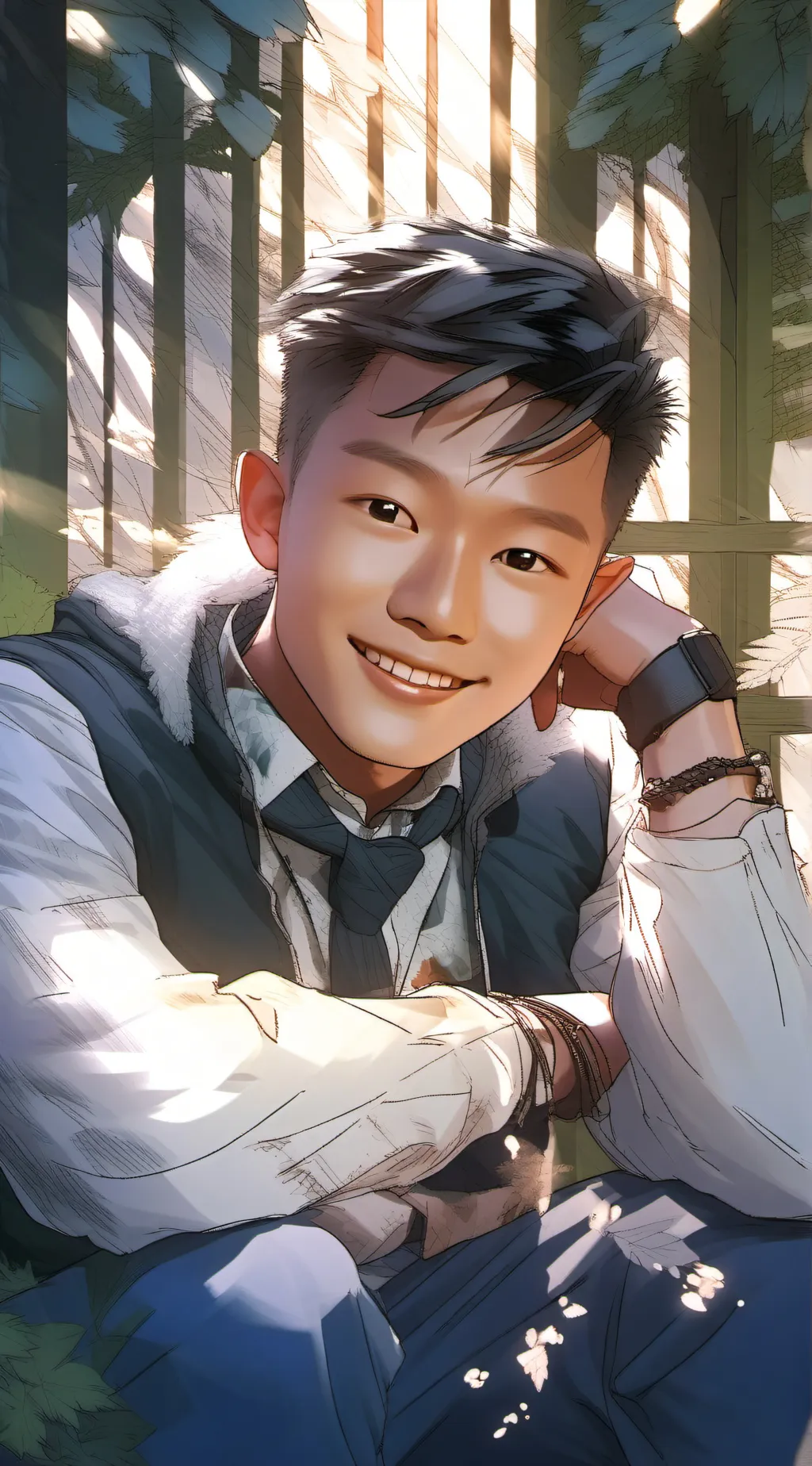 ai character: Avan background