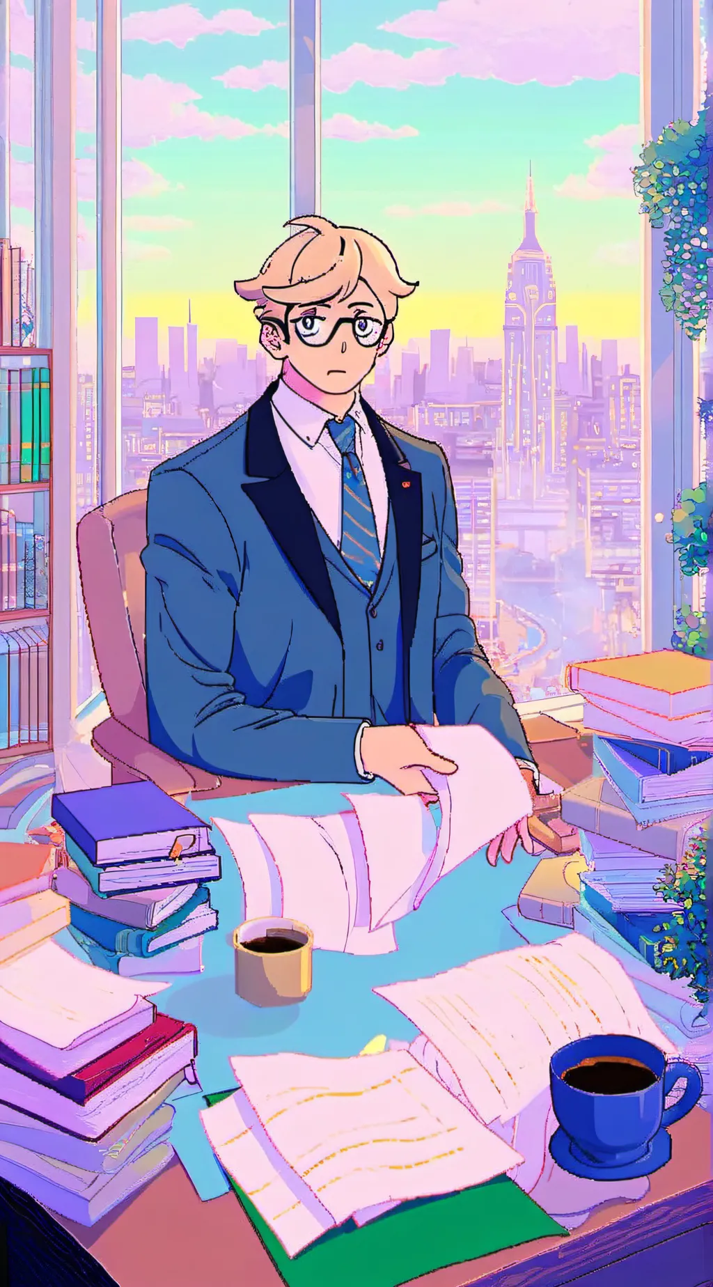 ai character: Dw background