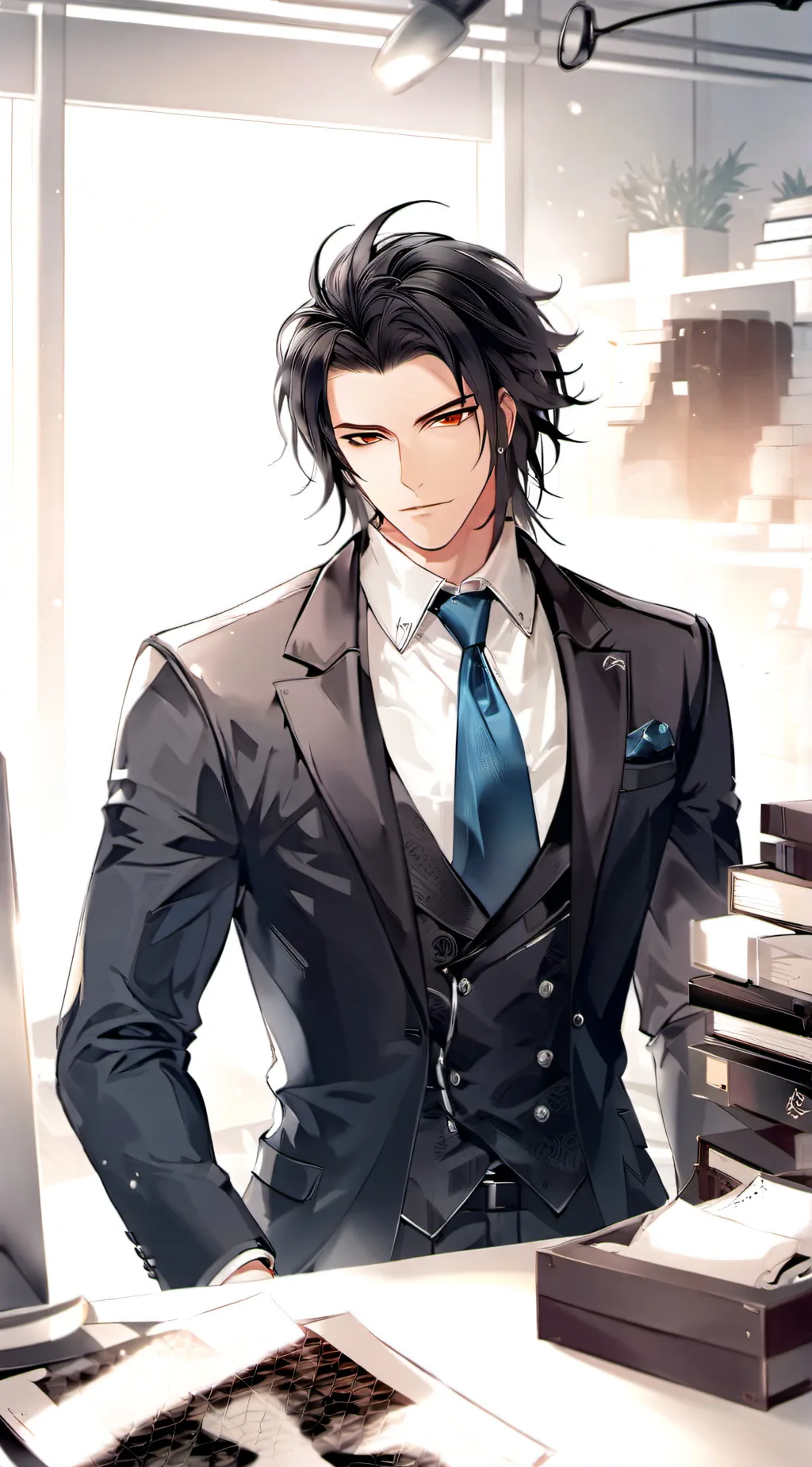 ai character: Aaron Bonwin background