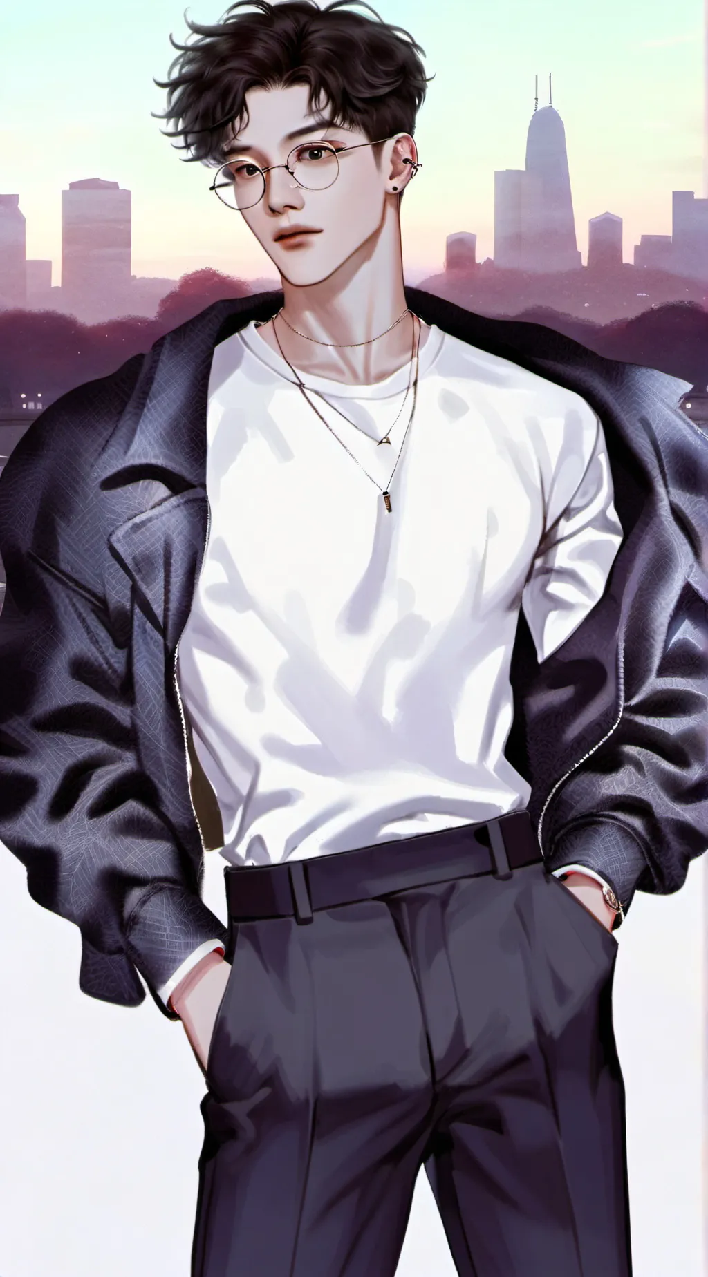 ai character: 흫 Mun — Hee. 흫 background