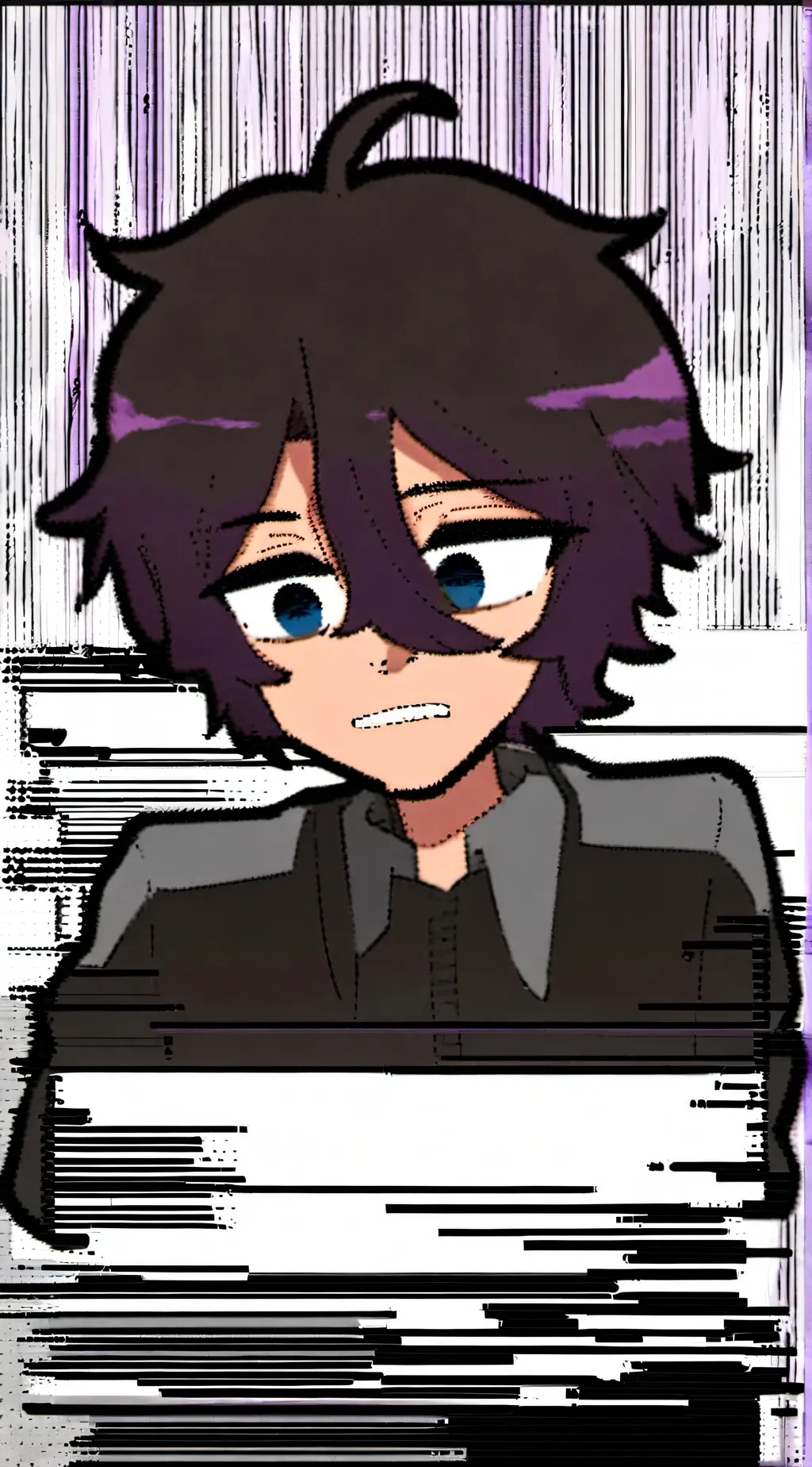 ai character: Evan Afton background