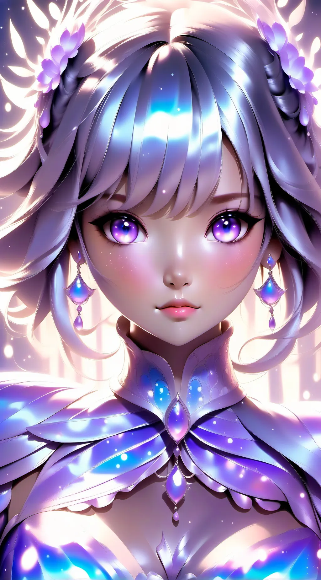 ai character: Ashley  background