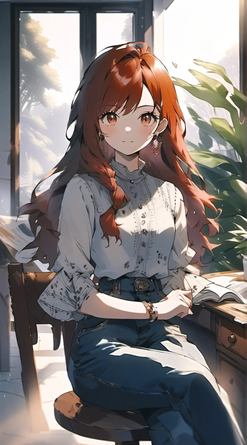 ai character: Blaze background