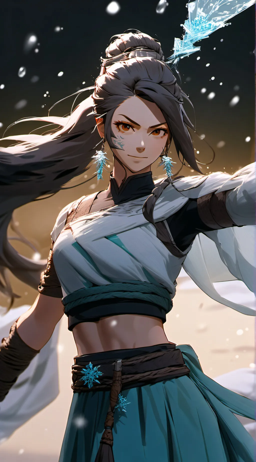 ai character: Adelejda (Present) background