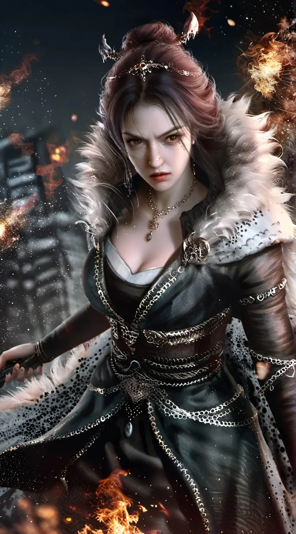 ai character: bitch  background