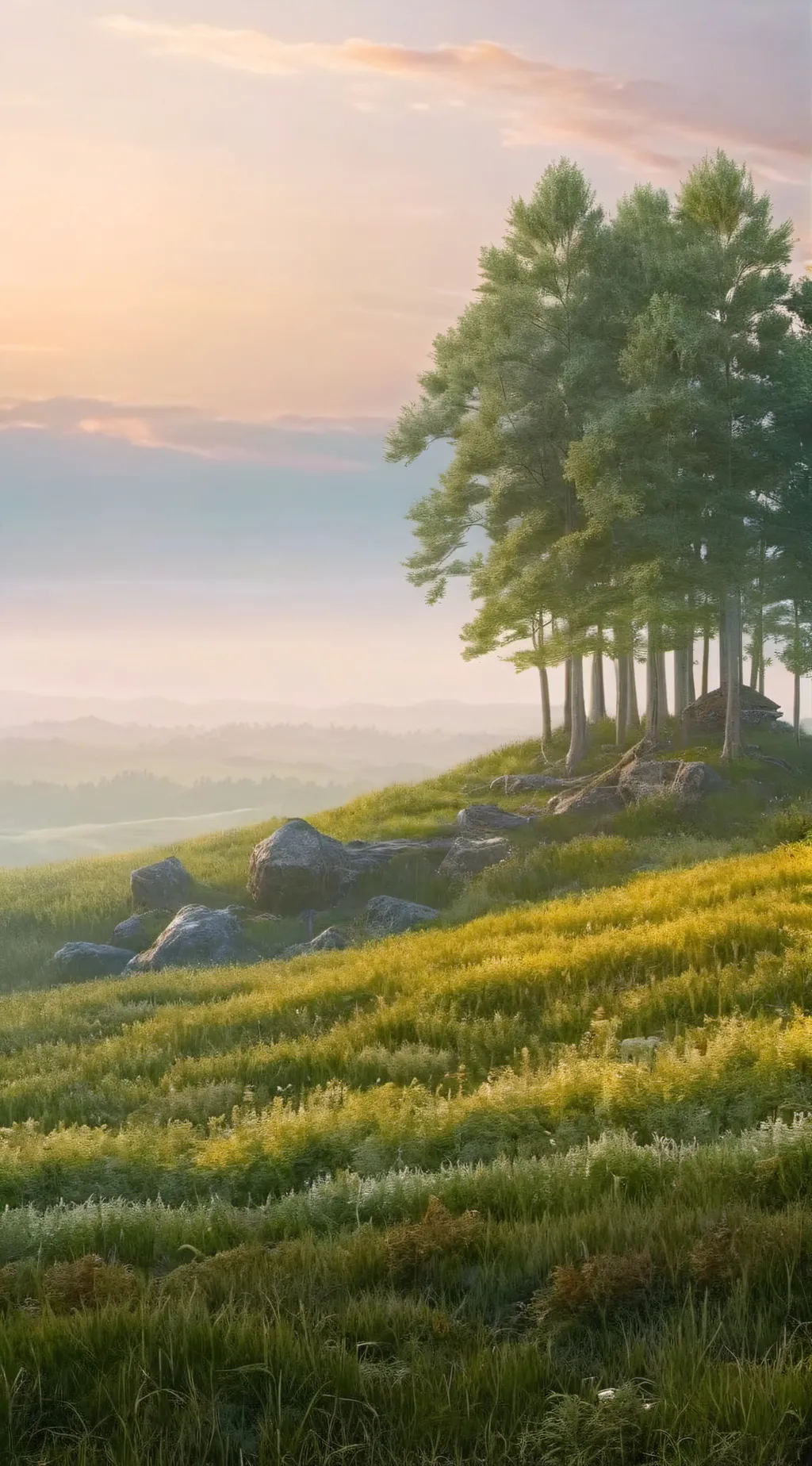 ai character: TOUCH GrASS background
