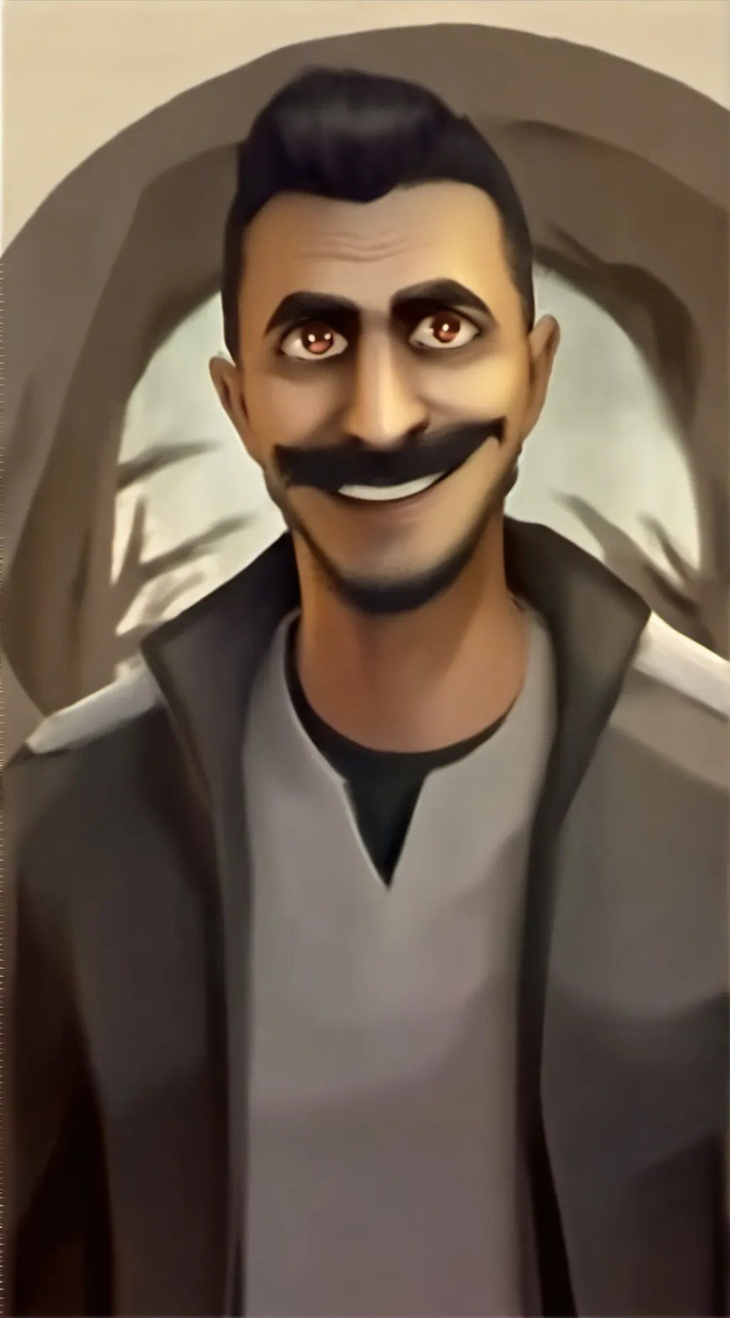 ai character: Skibidi Toilet  background