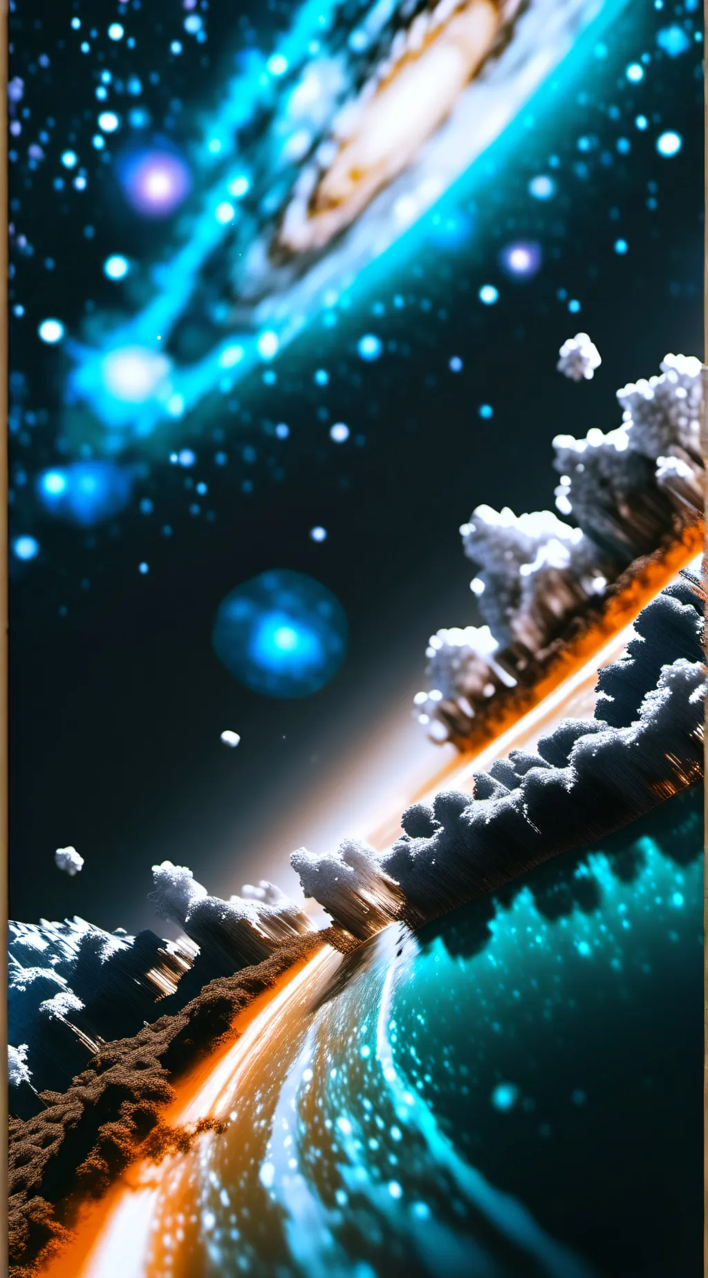 ai character: MHA goes to space. background
