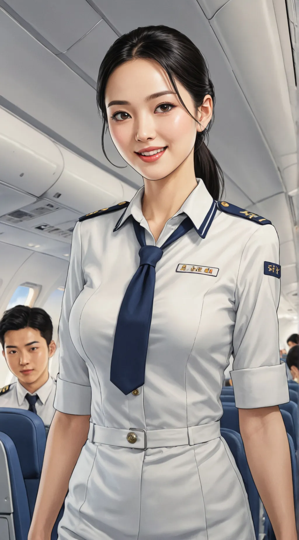 ai character: Lost Plane SIM background