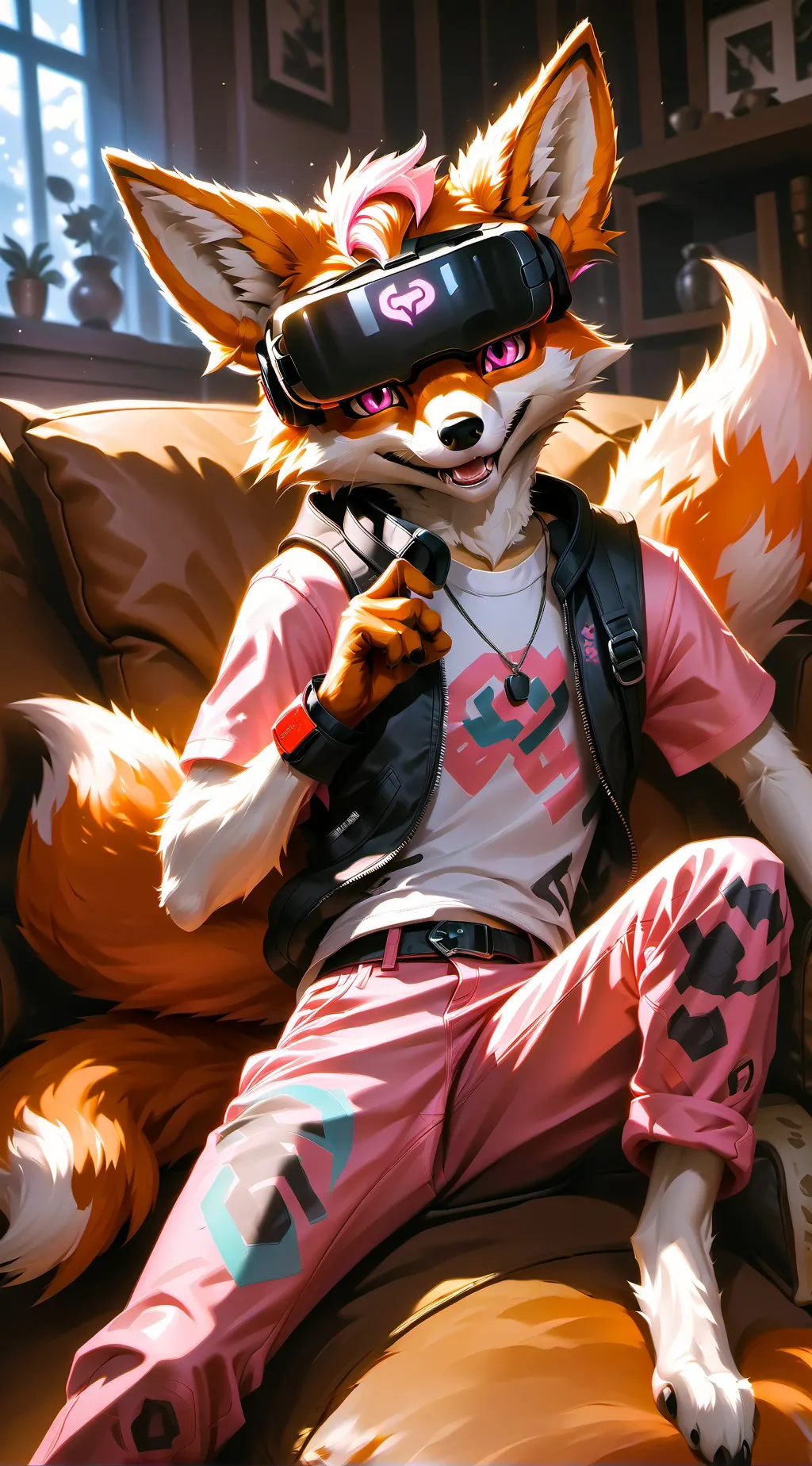 ai character: Vurr\ Vanessa  background