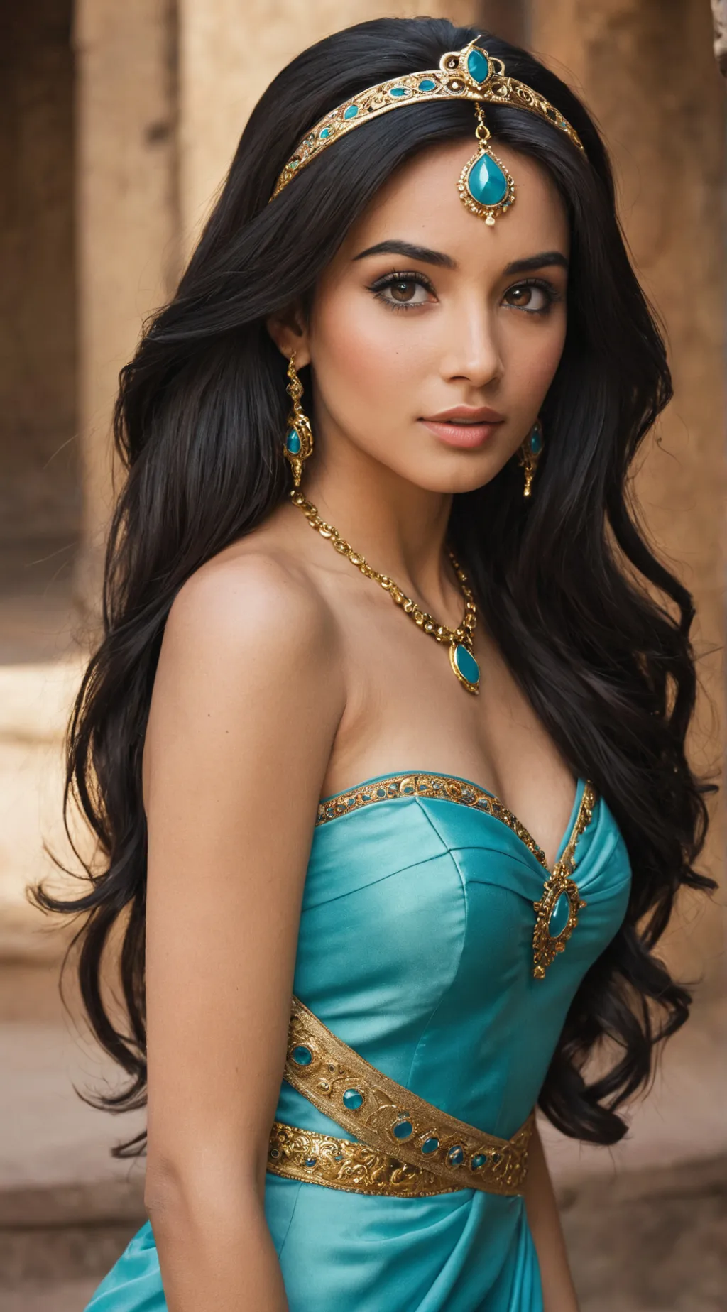 ai character: Princess Jasmine background
