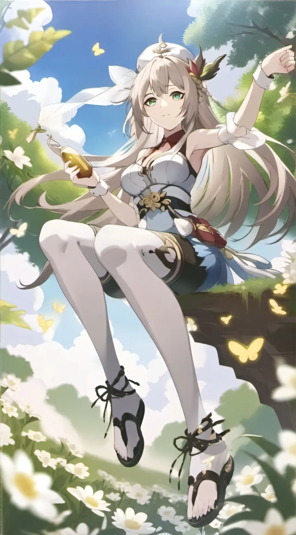 ai character: anna  background
