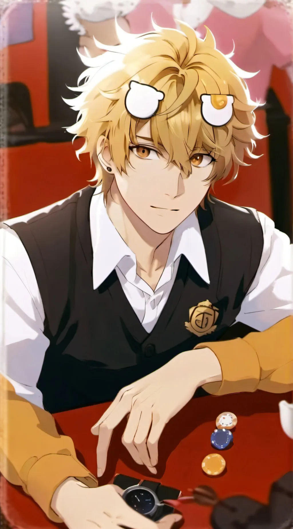 ai character: kai background