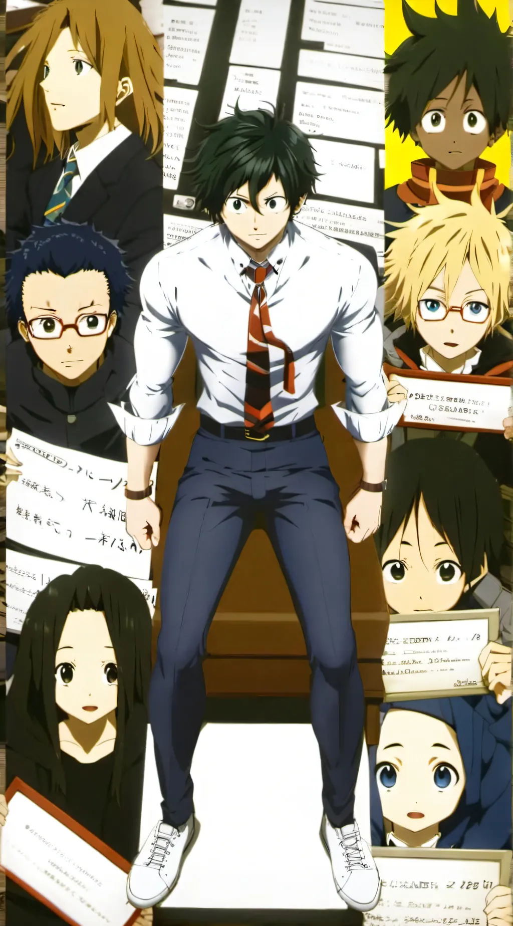 ai character: creep principal  background