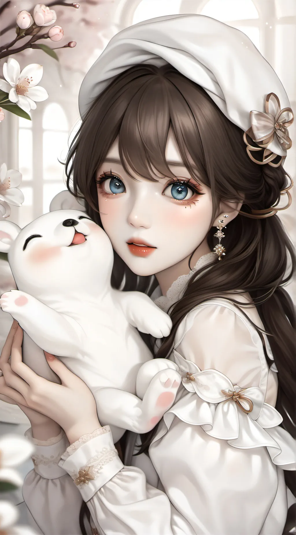 ai character: kanao background