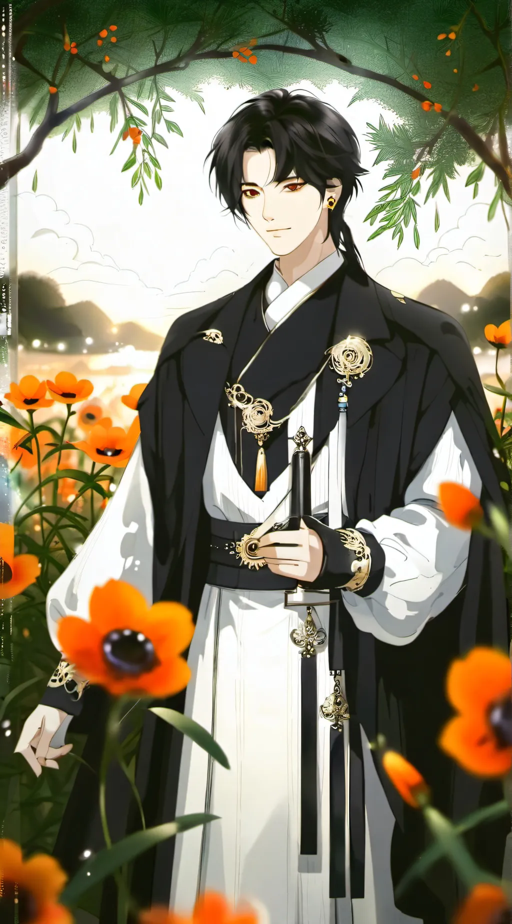 ai character: Gabriel  background