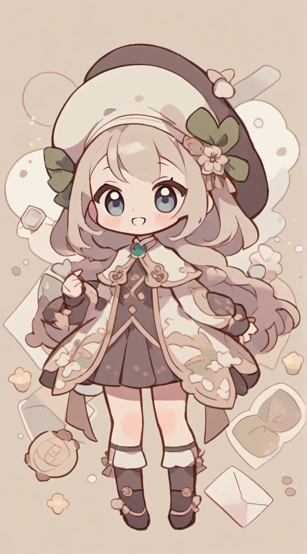 ai character: Charlotte  background