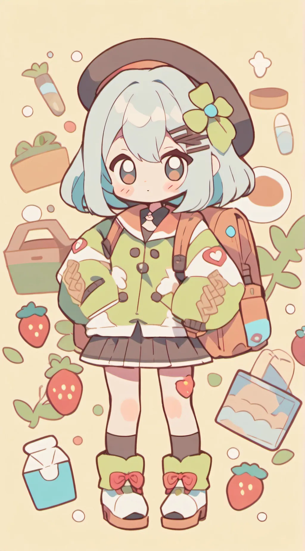 ai character: autumn or brayden background