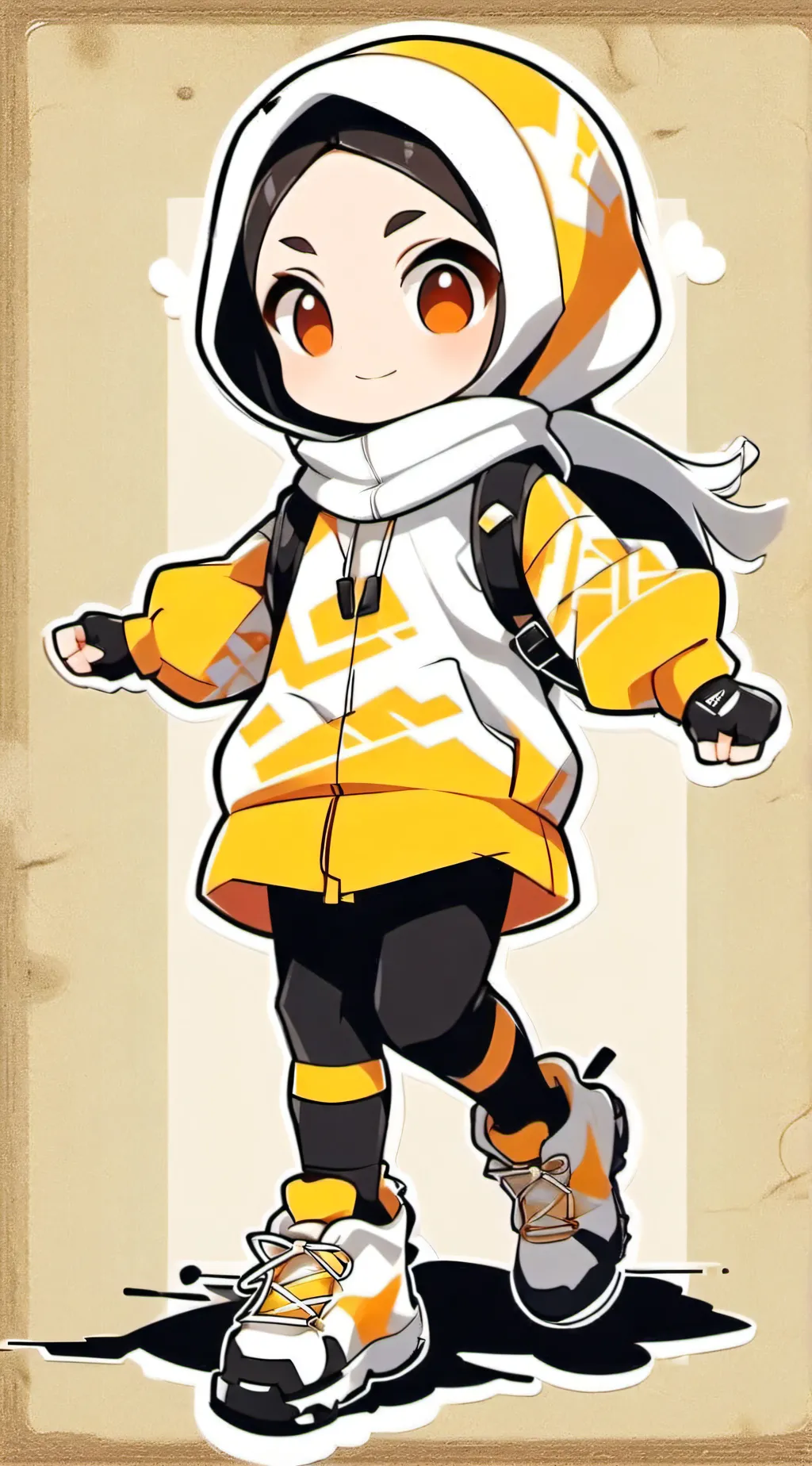 ai character: Ember background