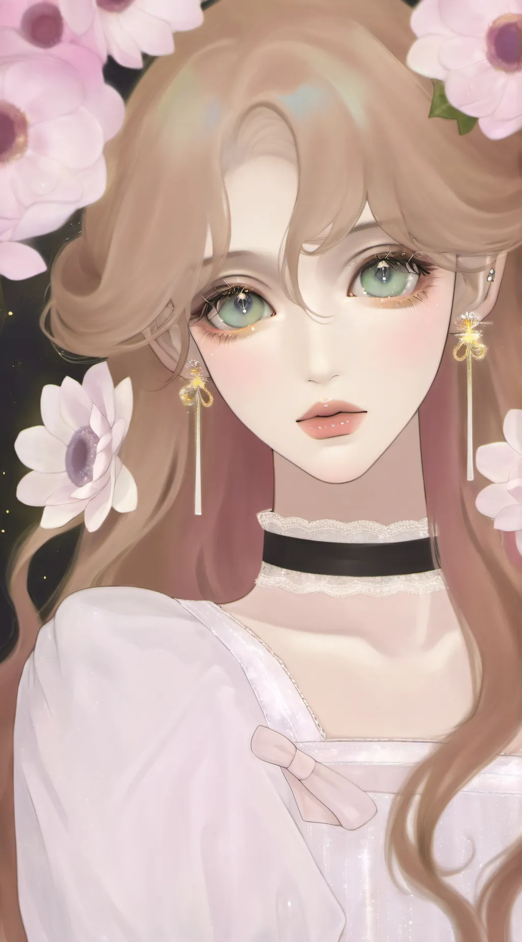 ai character: bella rose background