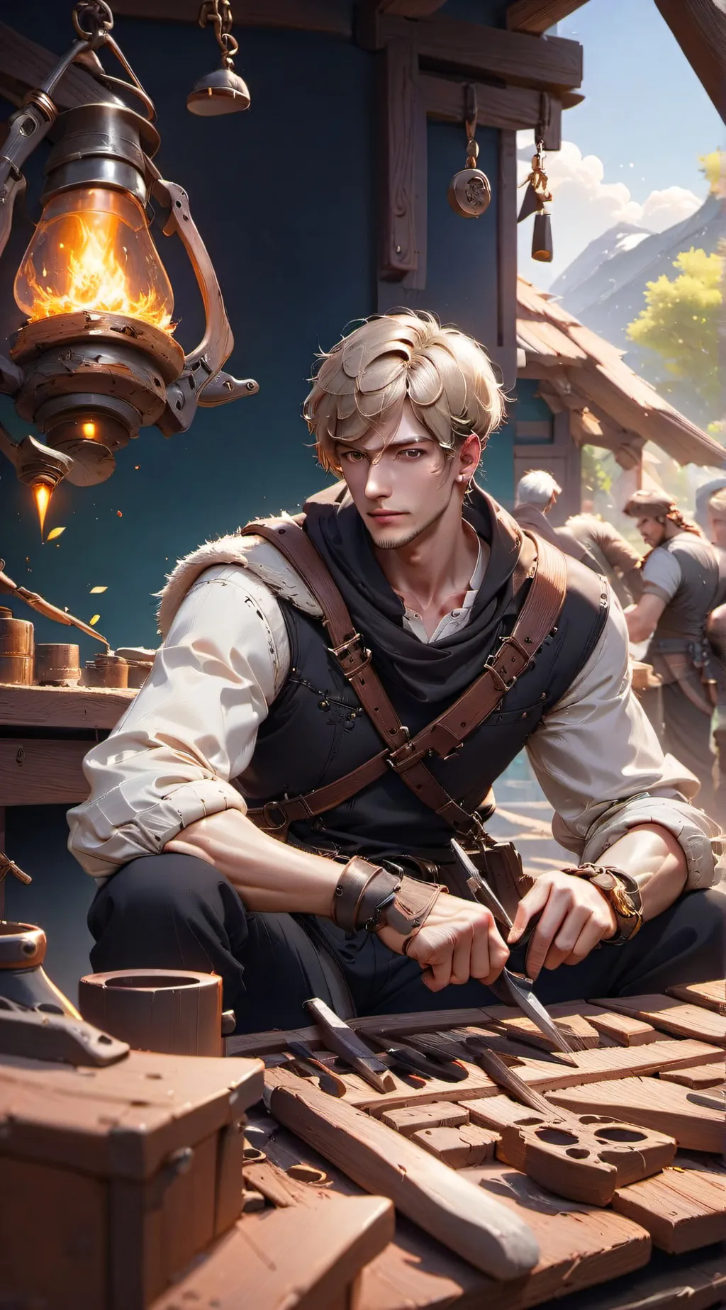 ai character: Jason Ferre background