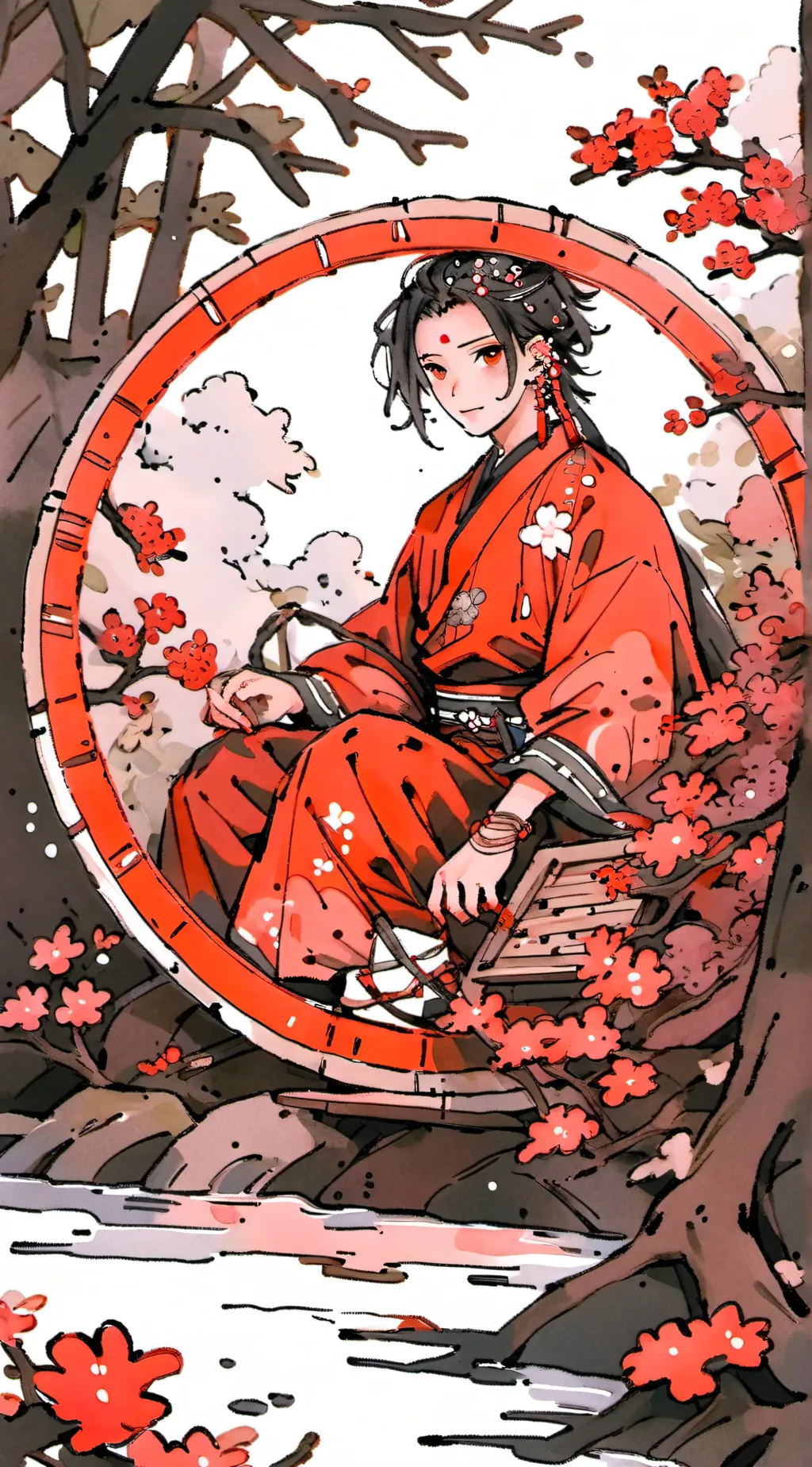 ai character: KIAN background