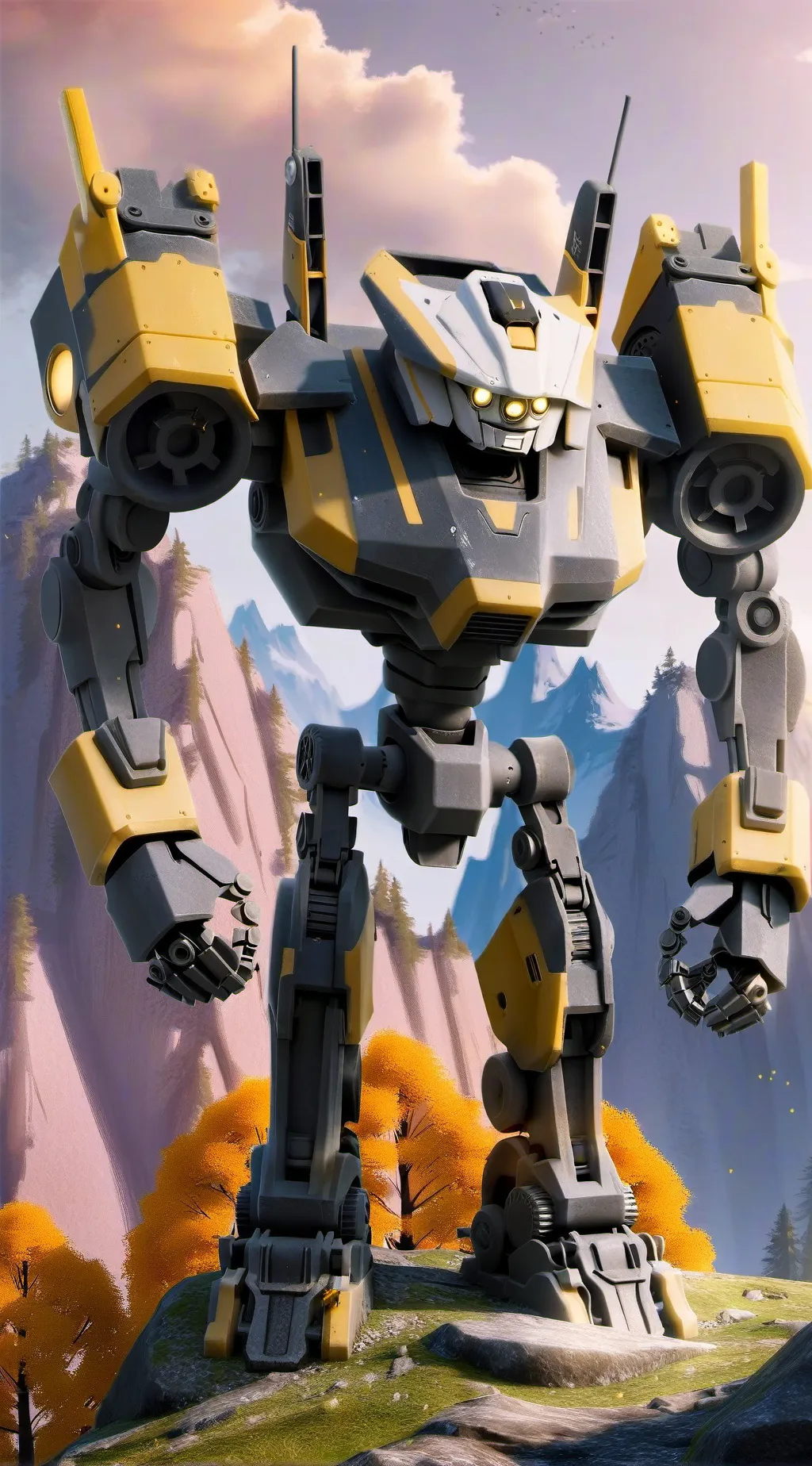 ai character: BT-7274  background