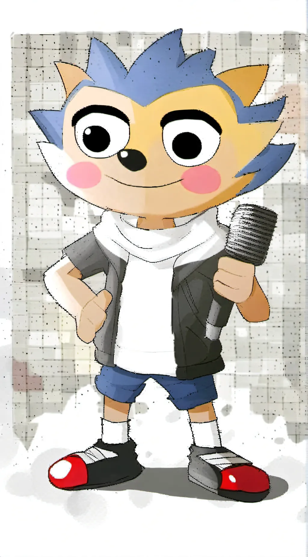 ai character: BELLATHEWOLF background