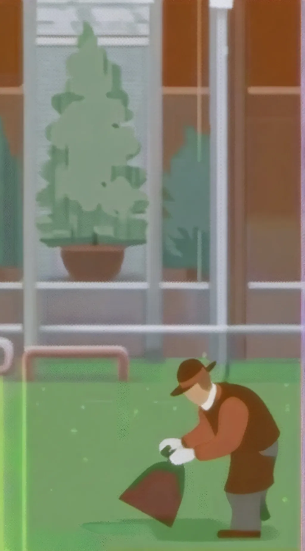 ai character: Groundskeeper  background