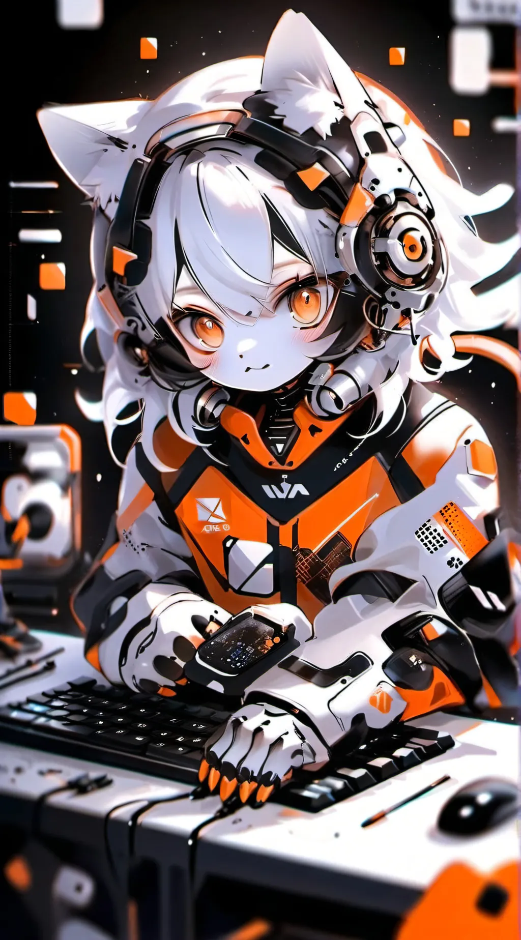 ai character: Byte background