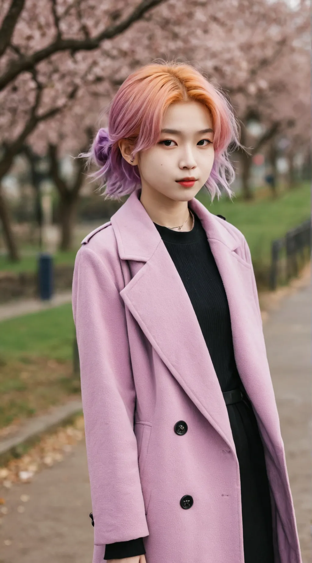 ai character: Kora Lim  background