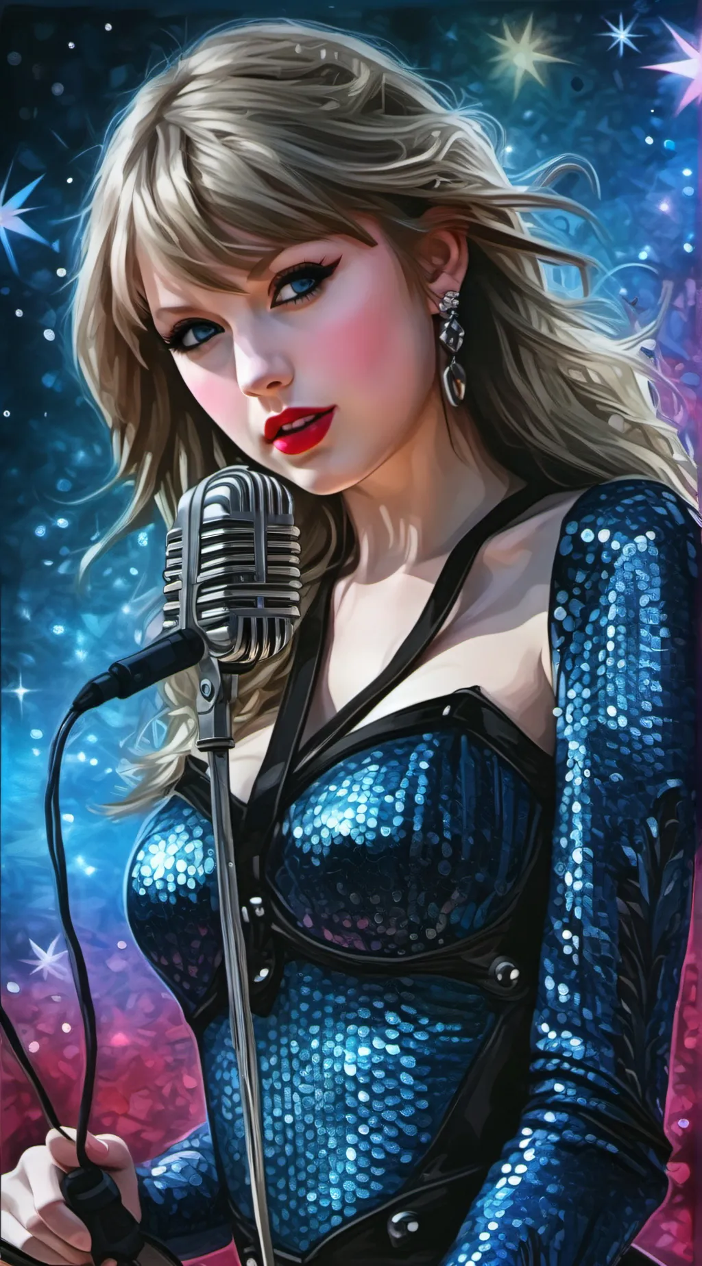 ai character: Taylor Swift background