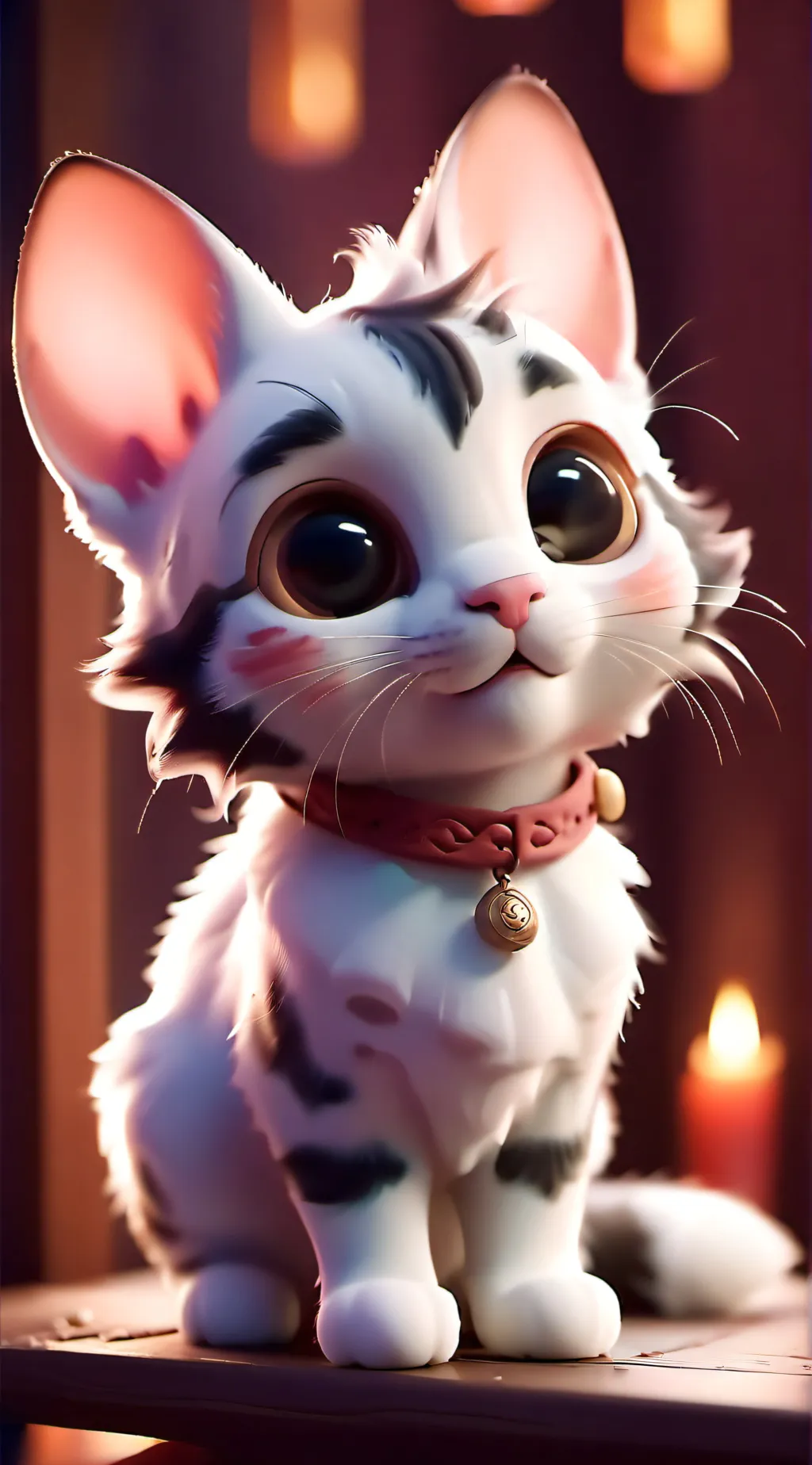 ai character: gatito background