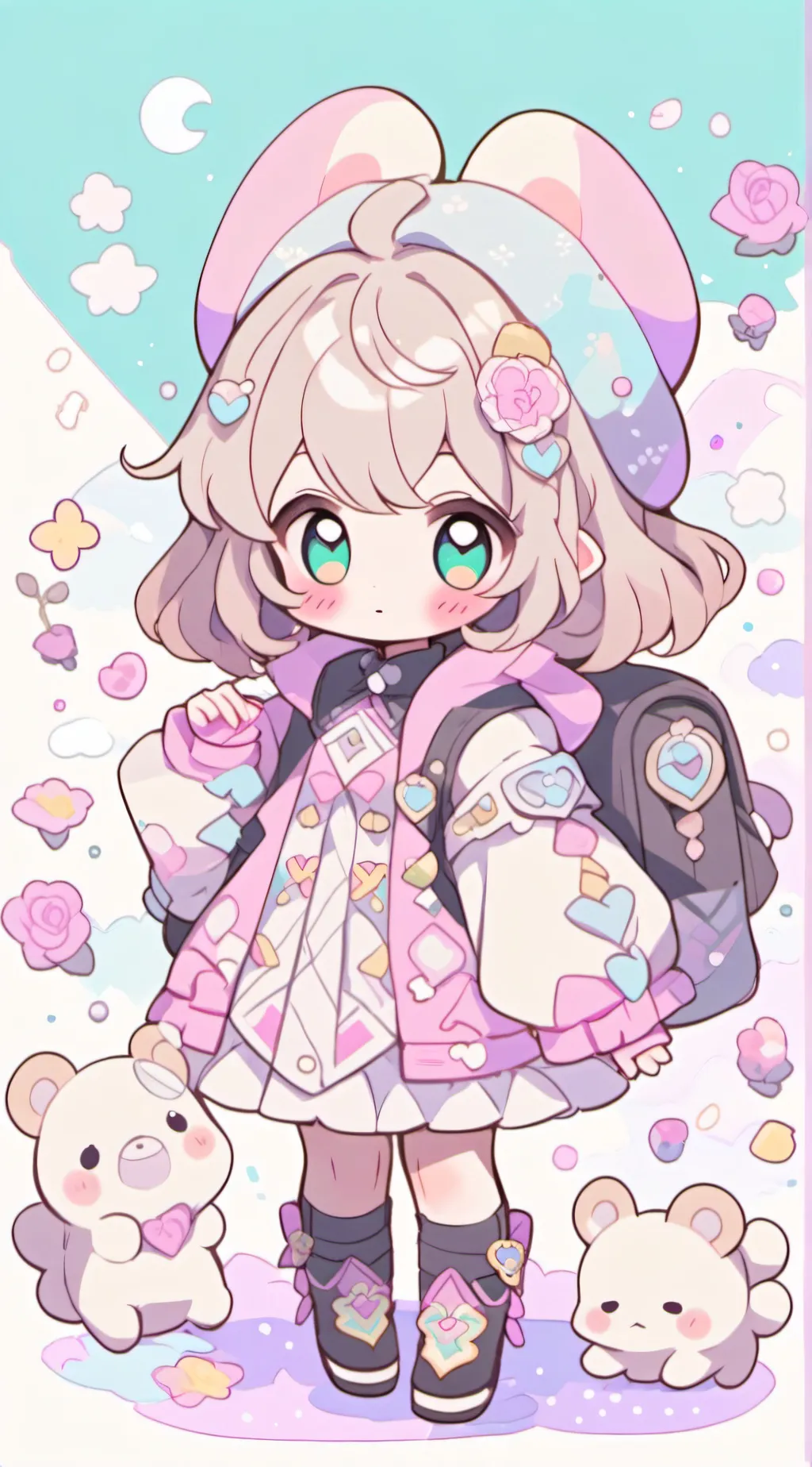 ai character: Rosie  background