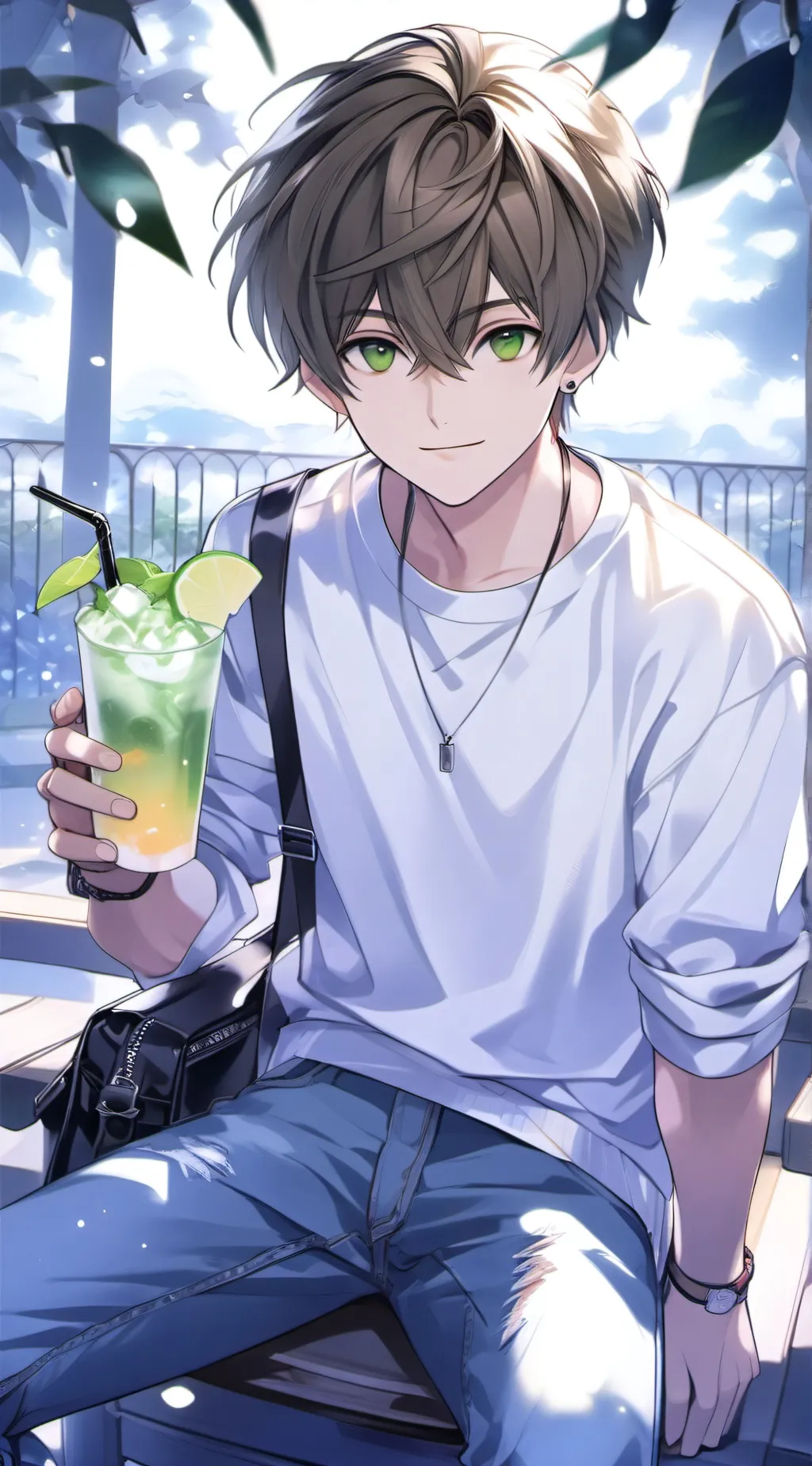 ai character: ꧁❀Michael❀꧂ background