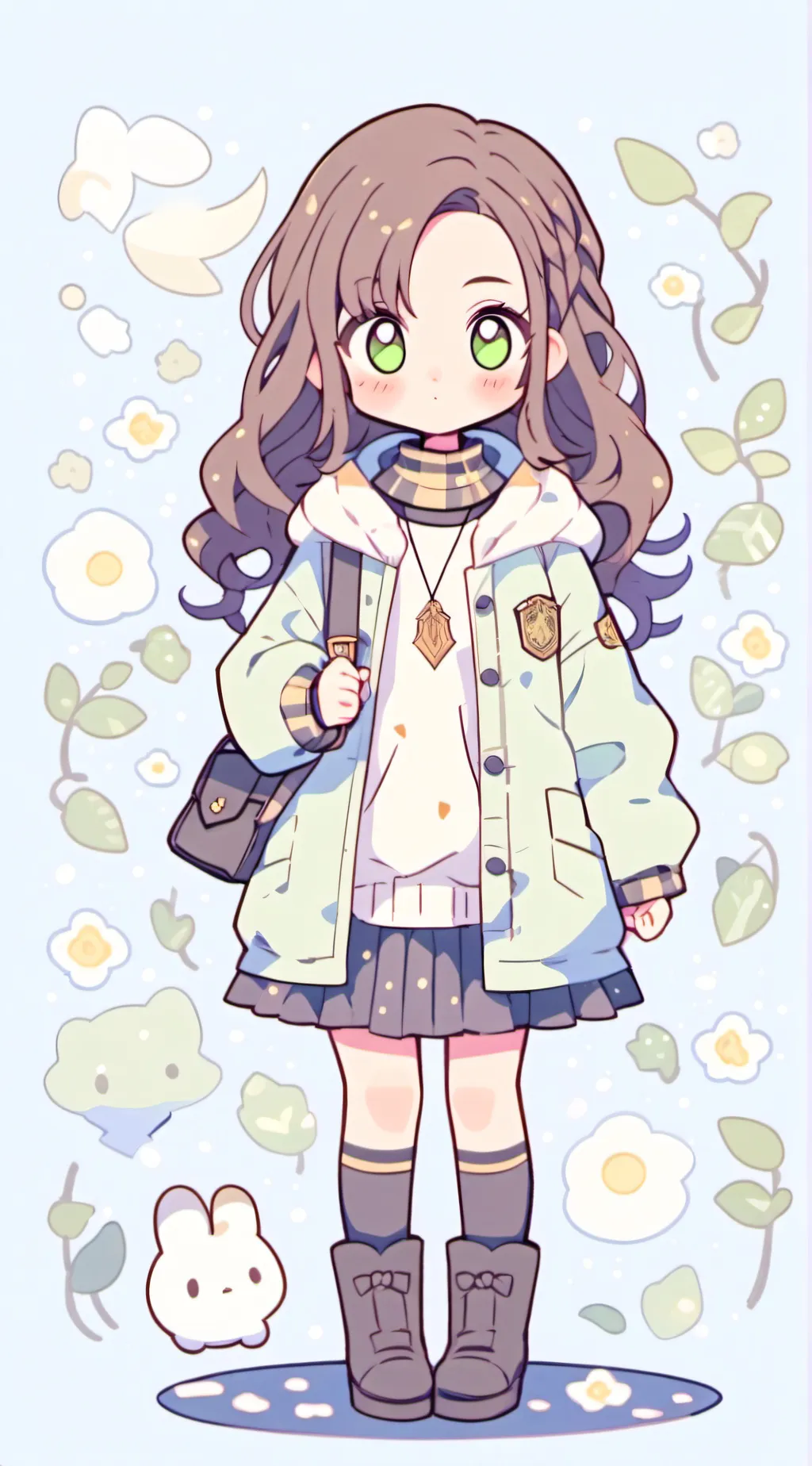 ai character: Hogwarts  background