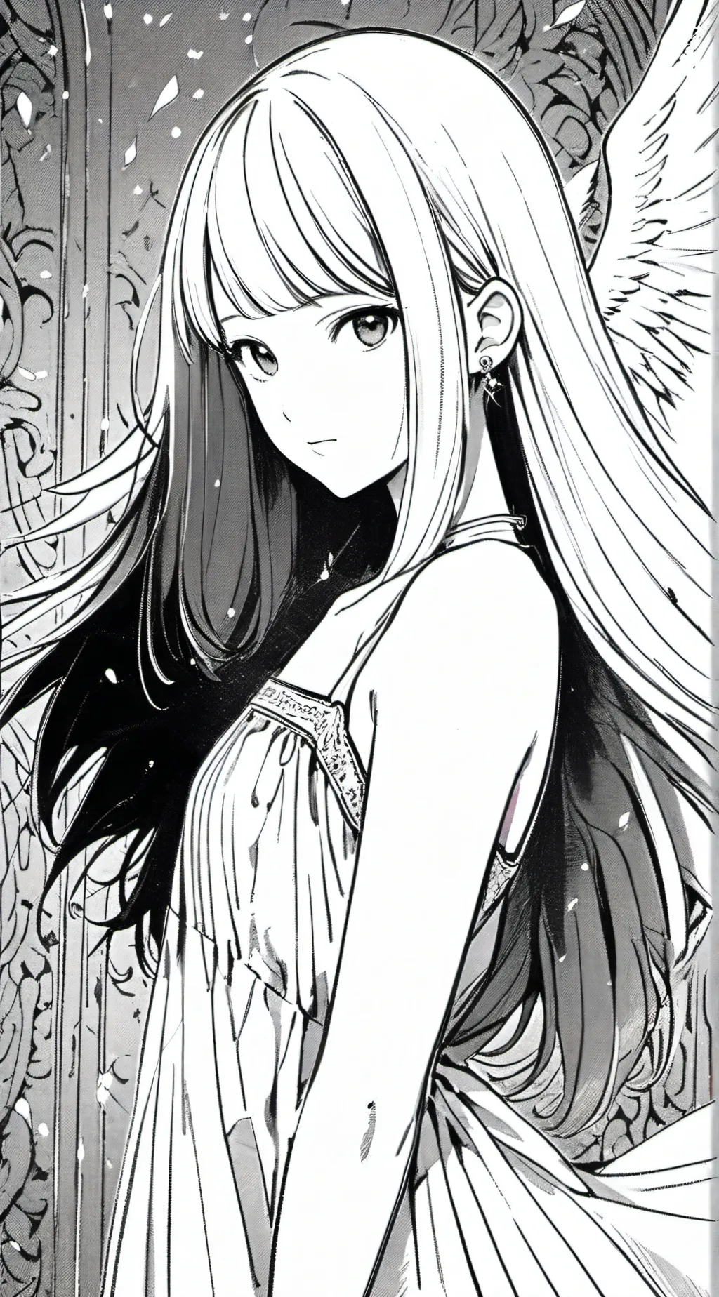 ai character: Addy background
