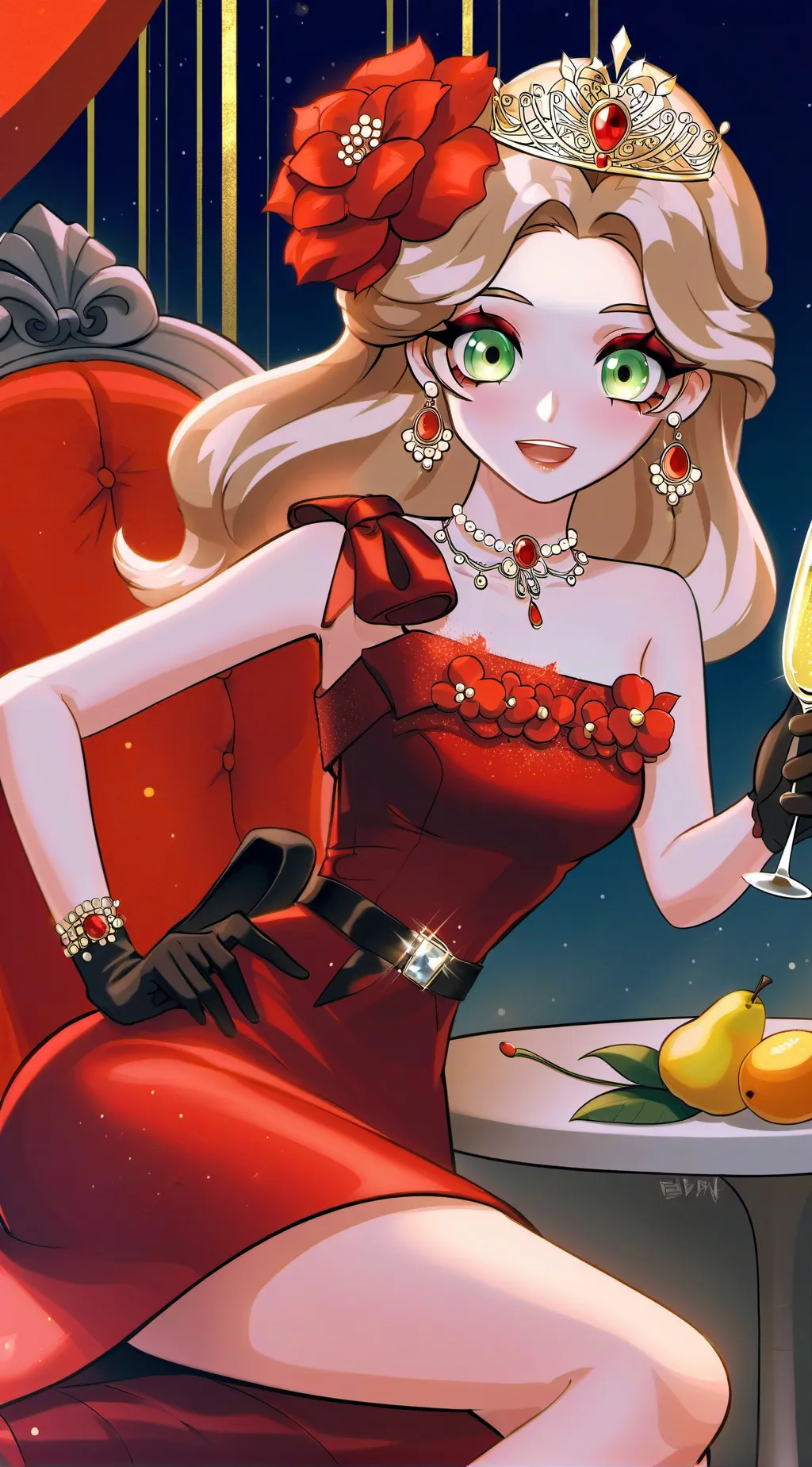ai character: Scarlett background