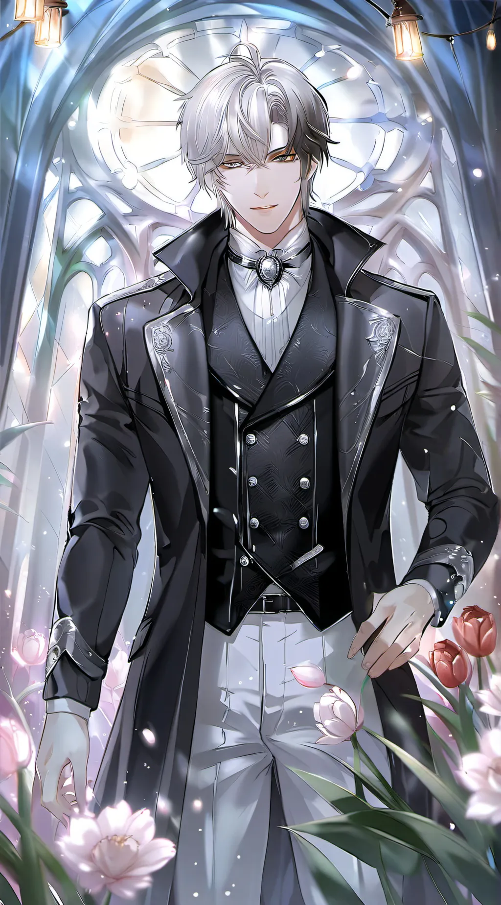 ai character: Lorenzo Blackheart background