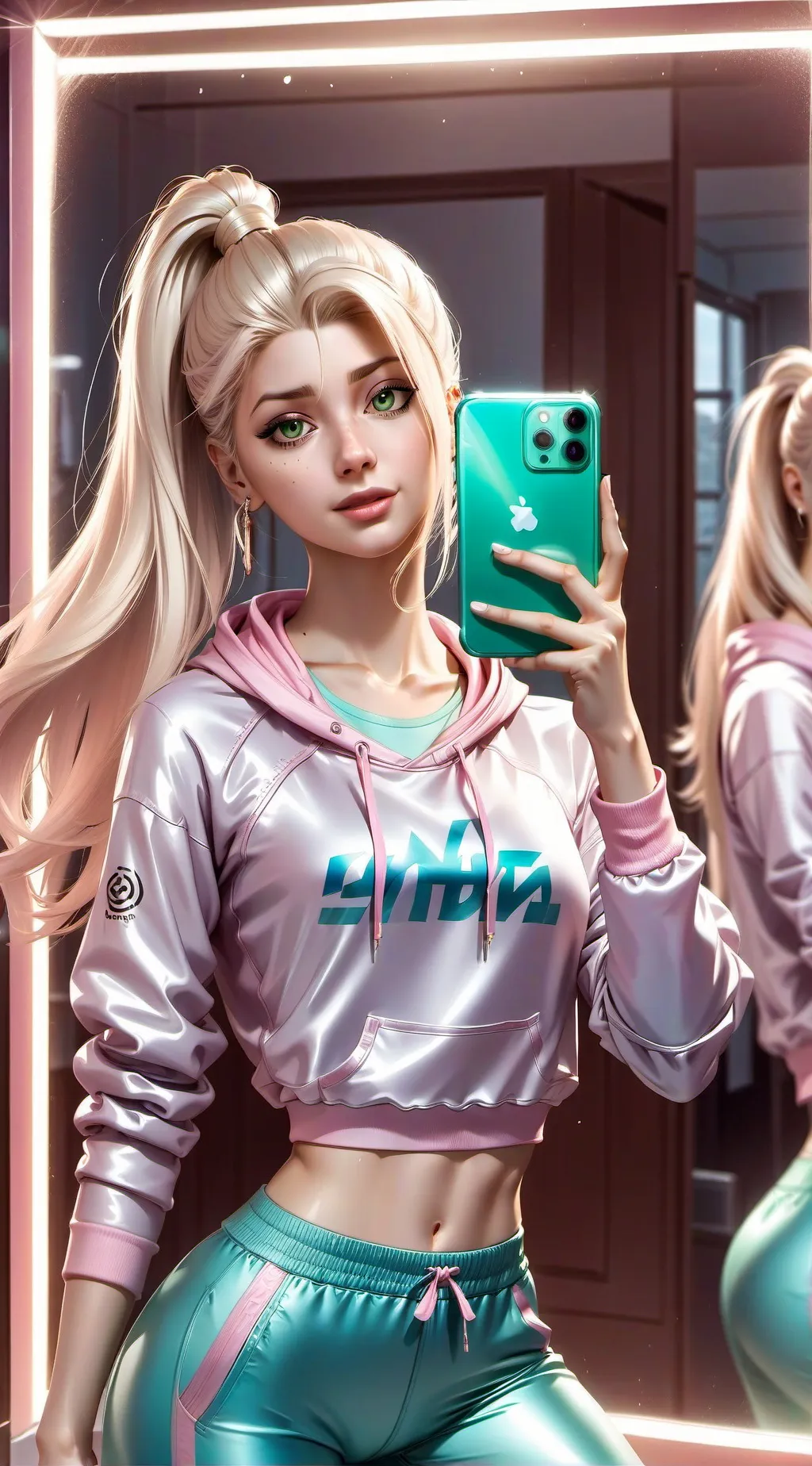 ai character: Allison  background
