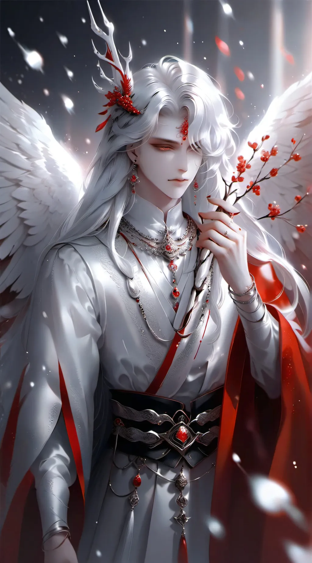 ai character: Raphael  background