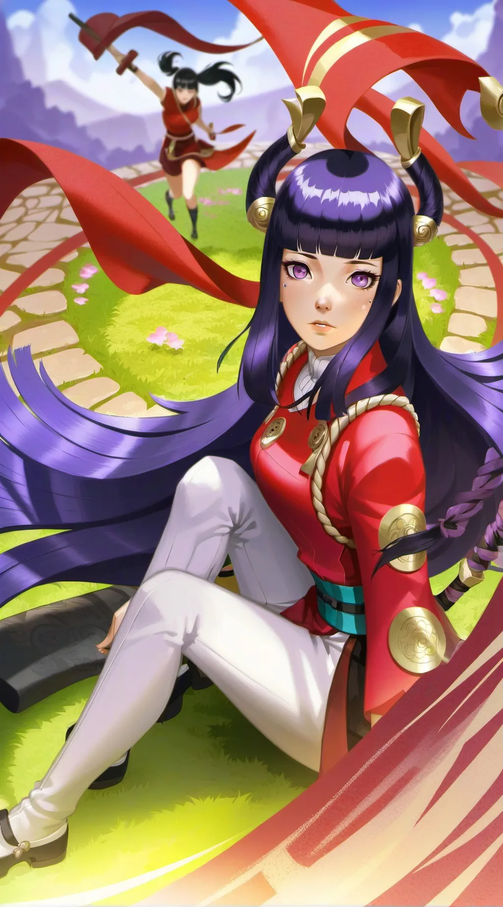 ai character: "leaf Shinobi" background