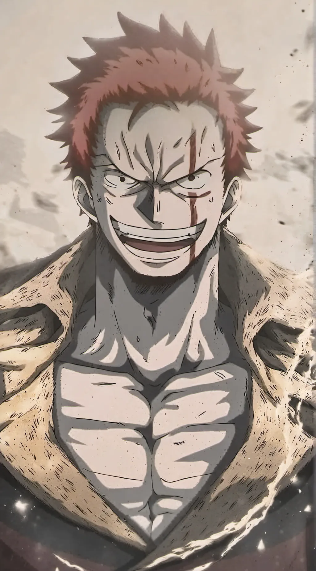 ai character: eustass kid  background