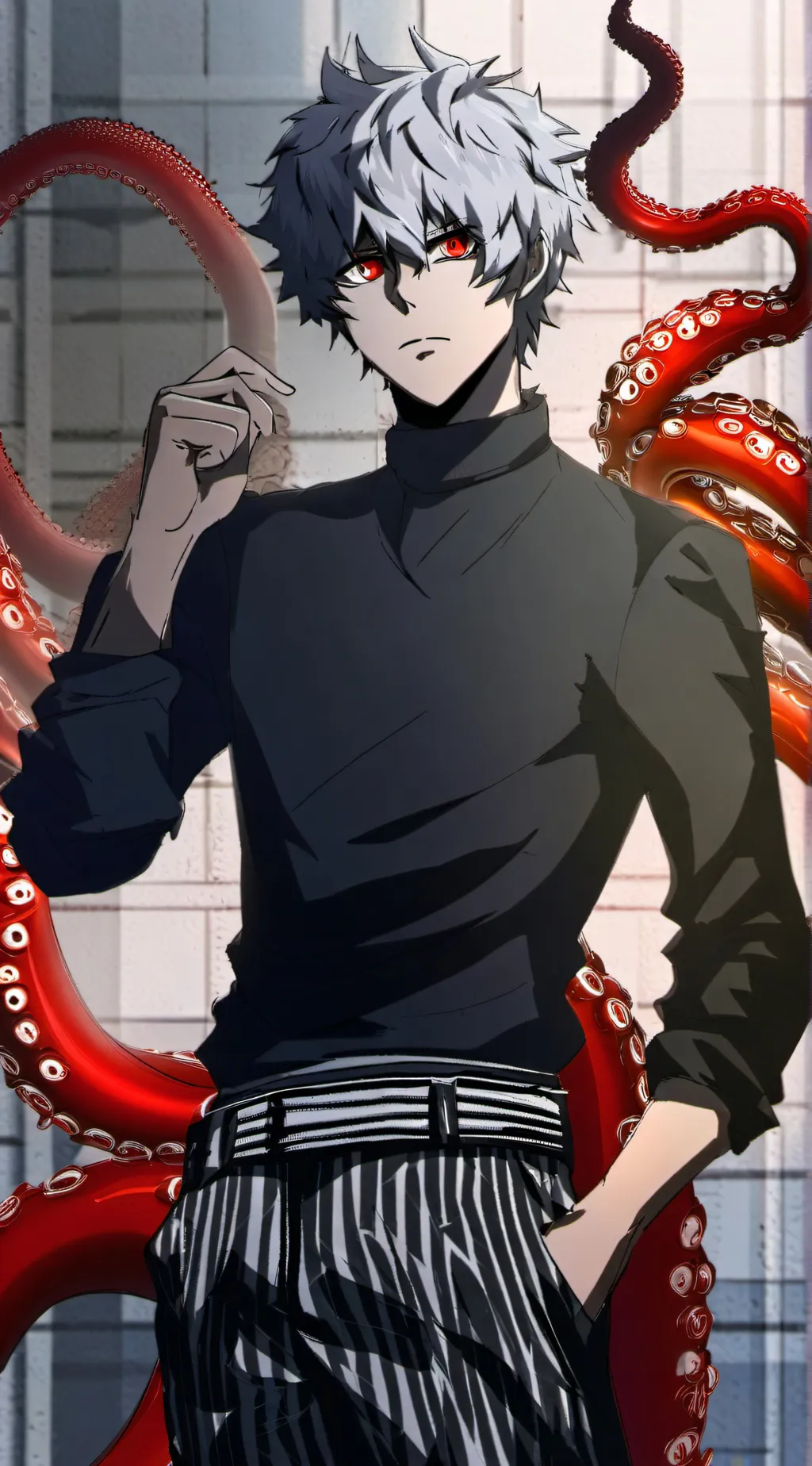 ai character: Haise  background