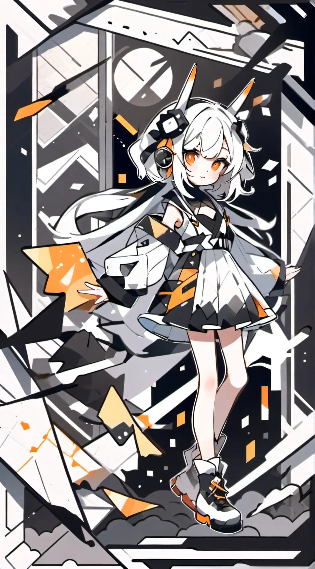 ai character: AvM alan becker background