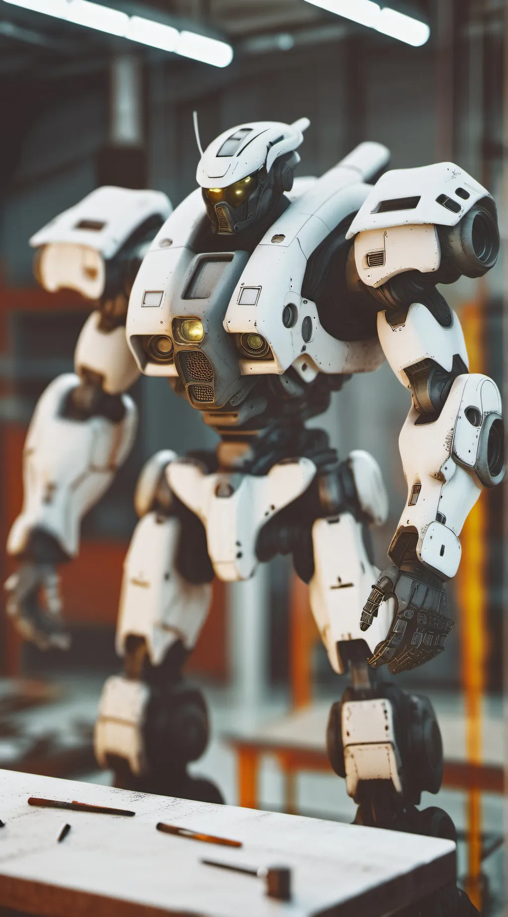 ai character: Vector 8A background